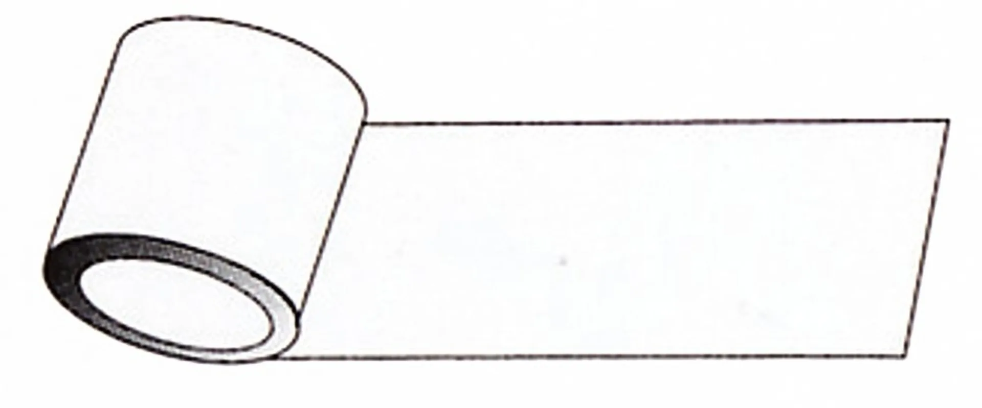 Ruban adhésif de marquage Orafol blanc
