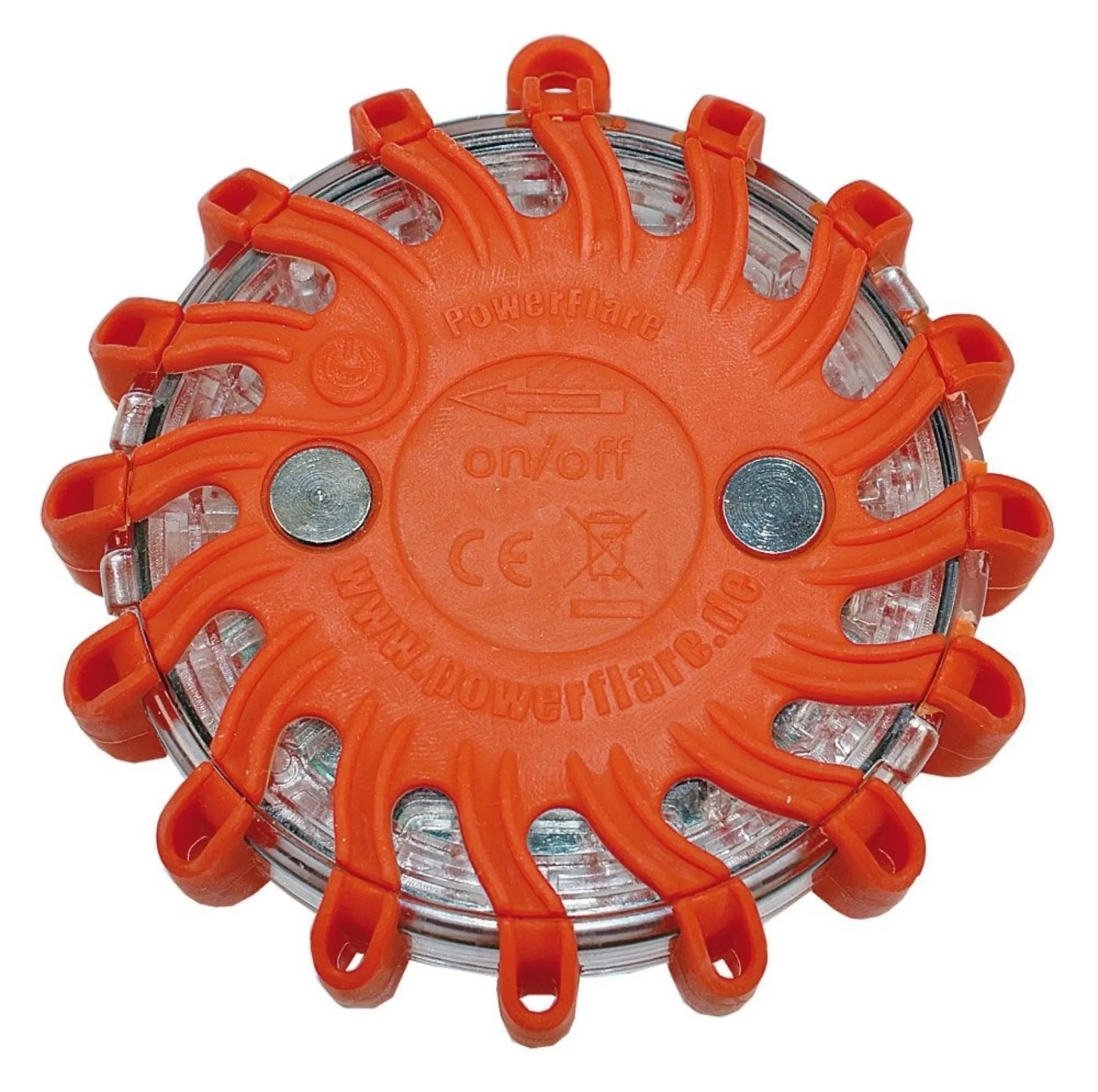 Akku Warnblitzer 16 LEDs rot