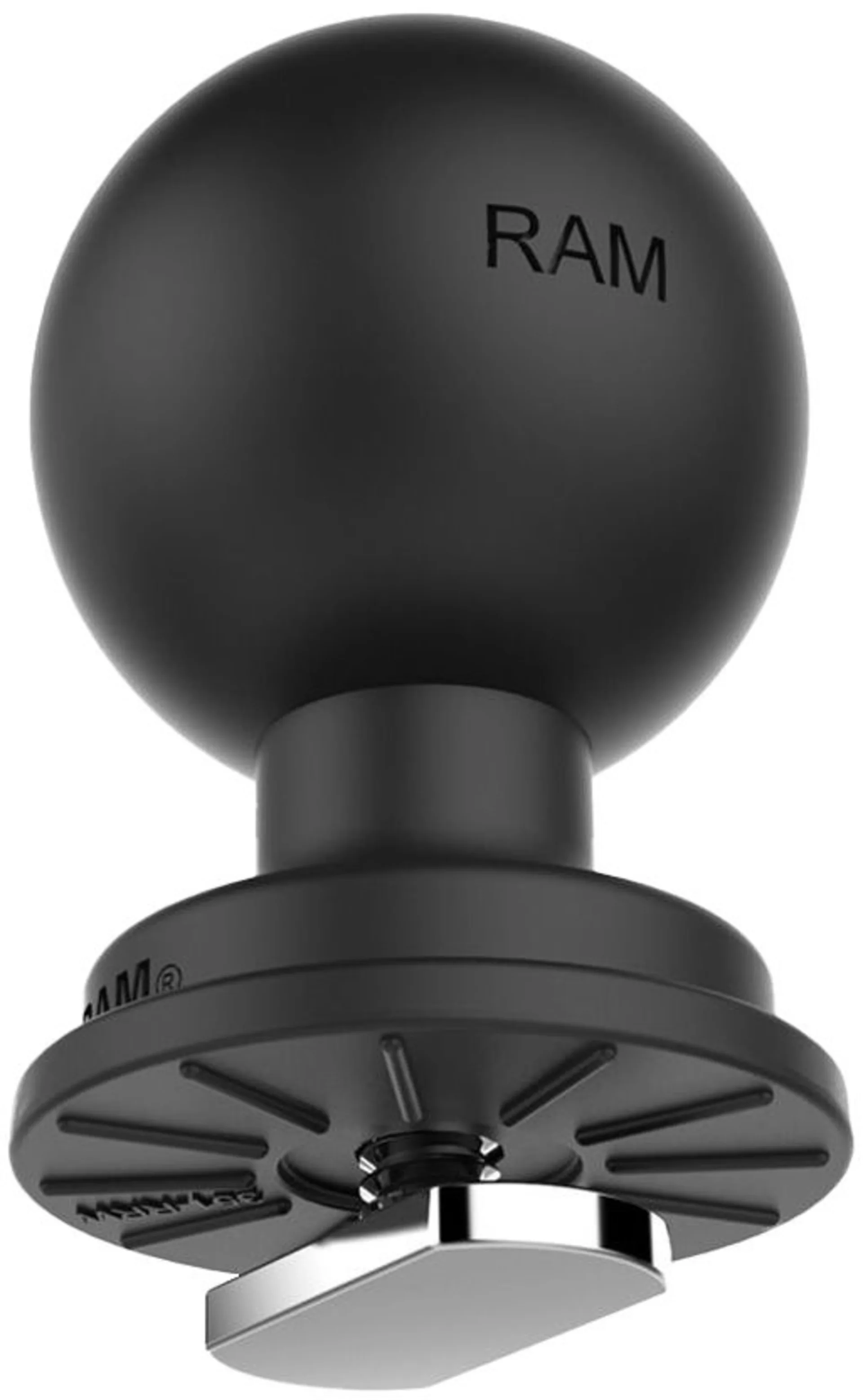 RAM Mounts Track Ball für Tough-Track, C-Kugel (1.5“) mit T-Slot zur Schienenbefestigung