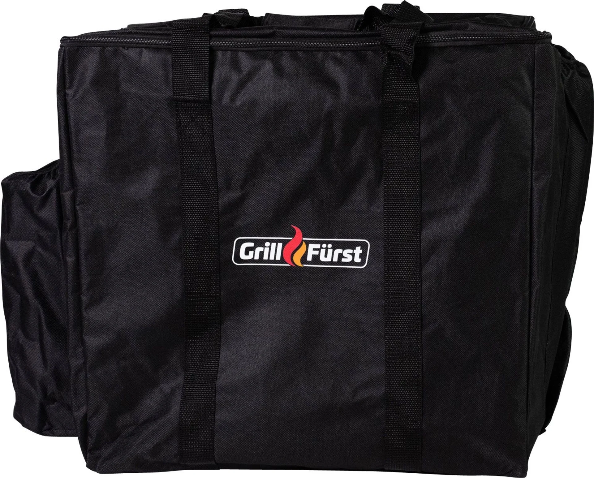Grillfürst G201E gril à gaz portable en acier inoxydable, sac de transport inclus