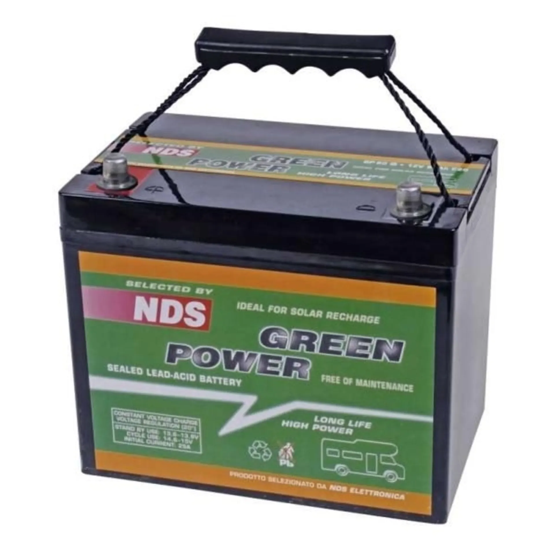Green Power AGM Batterie 100A - Die leistungsstarke Solar- und Versorgungsbatterie für Innenräume