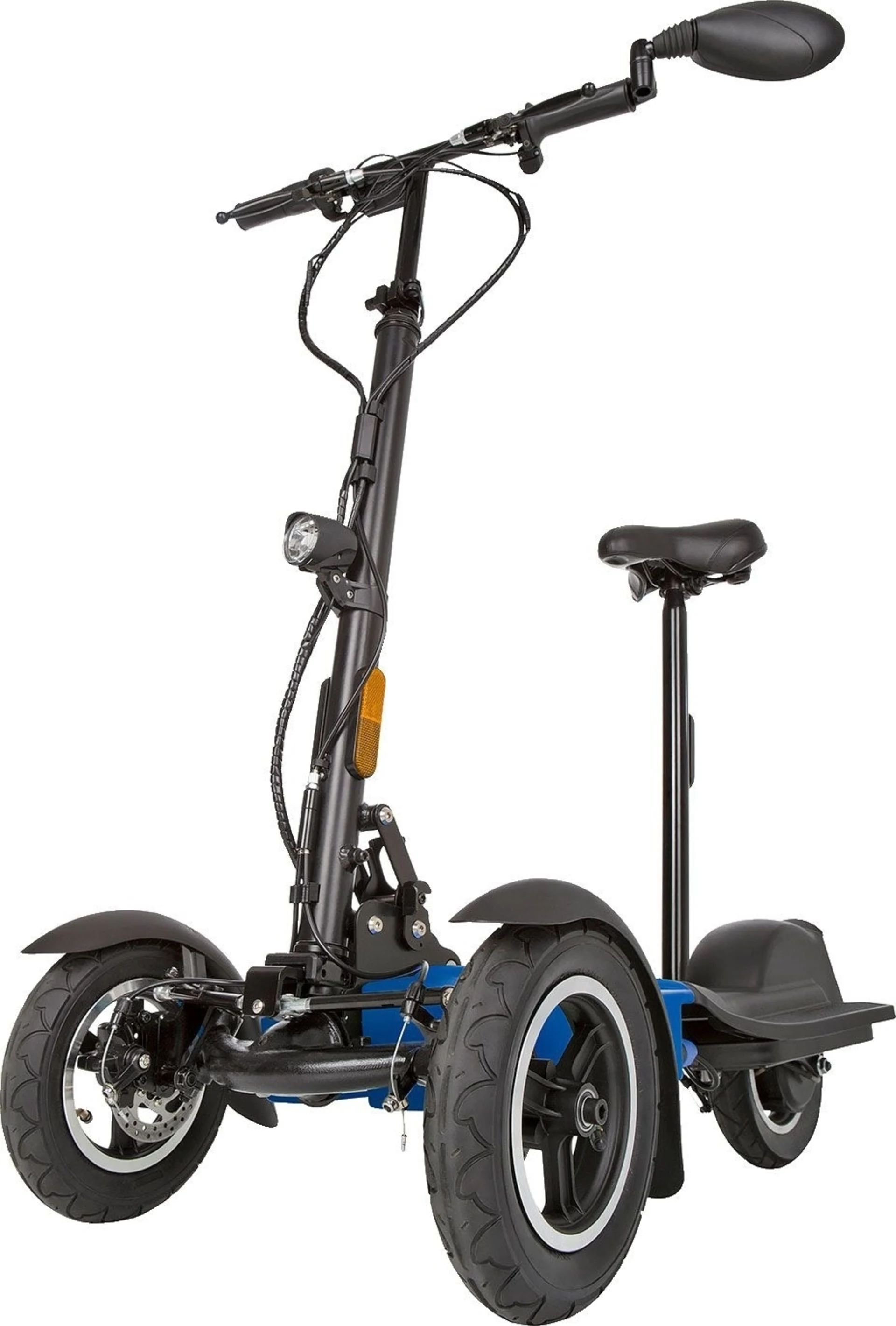 Scuddy Slim V3 Elektro-Faltroller blau
