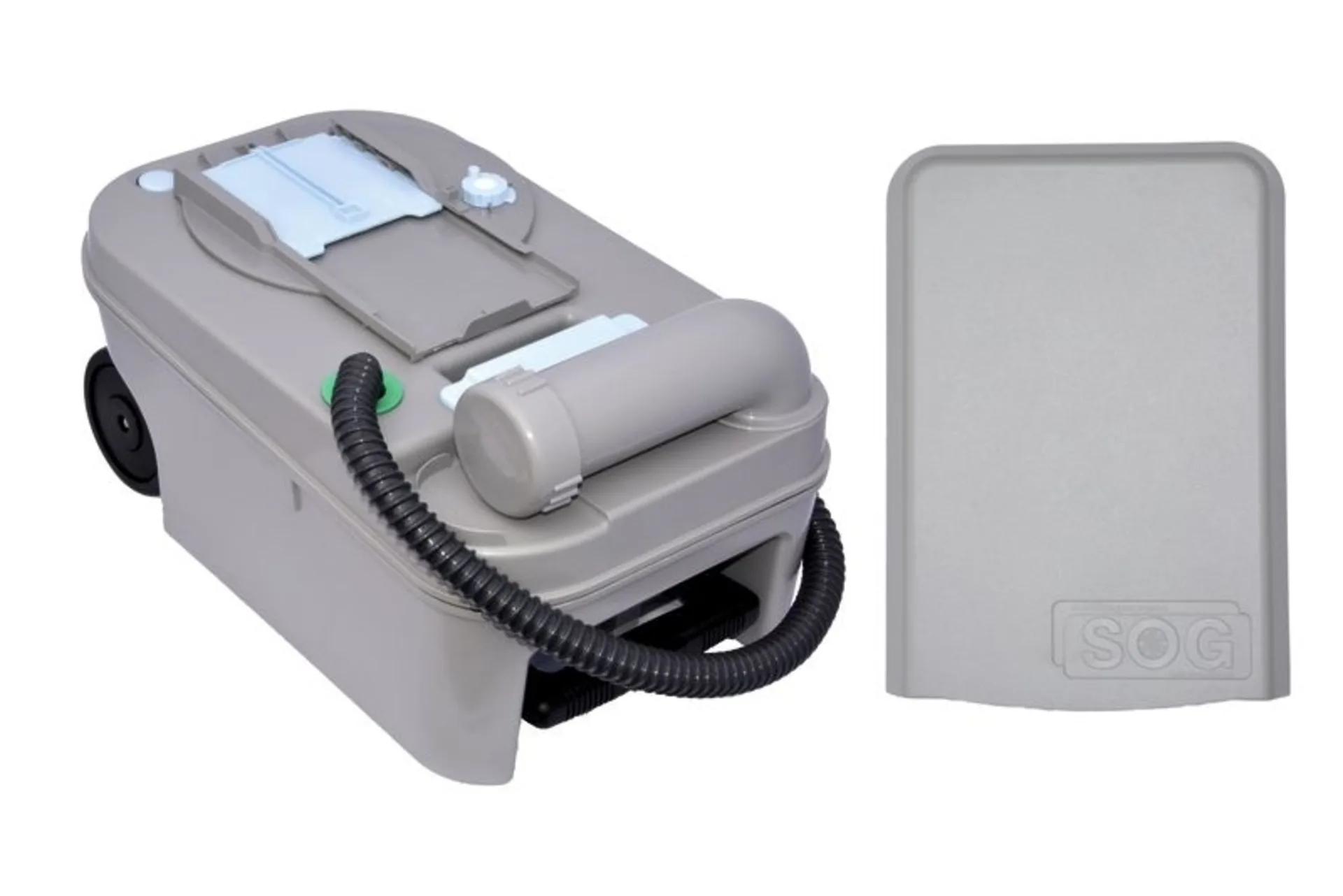 SOG Type 320S Ventilateur haute performance Saneo variante de porte gris clair