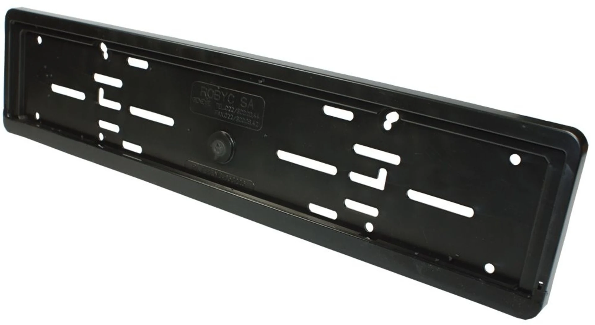 Support de plaque d'immatriculation Fix en KS noir HL3