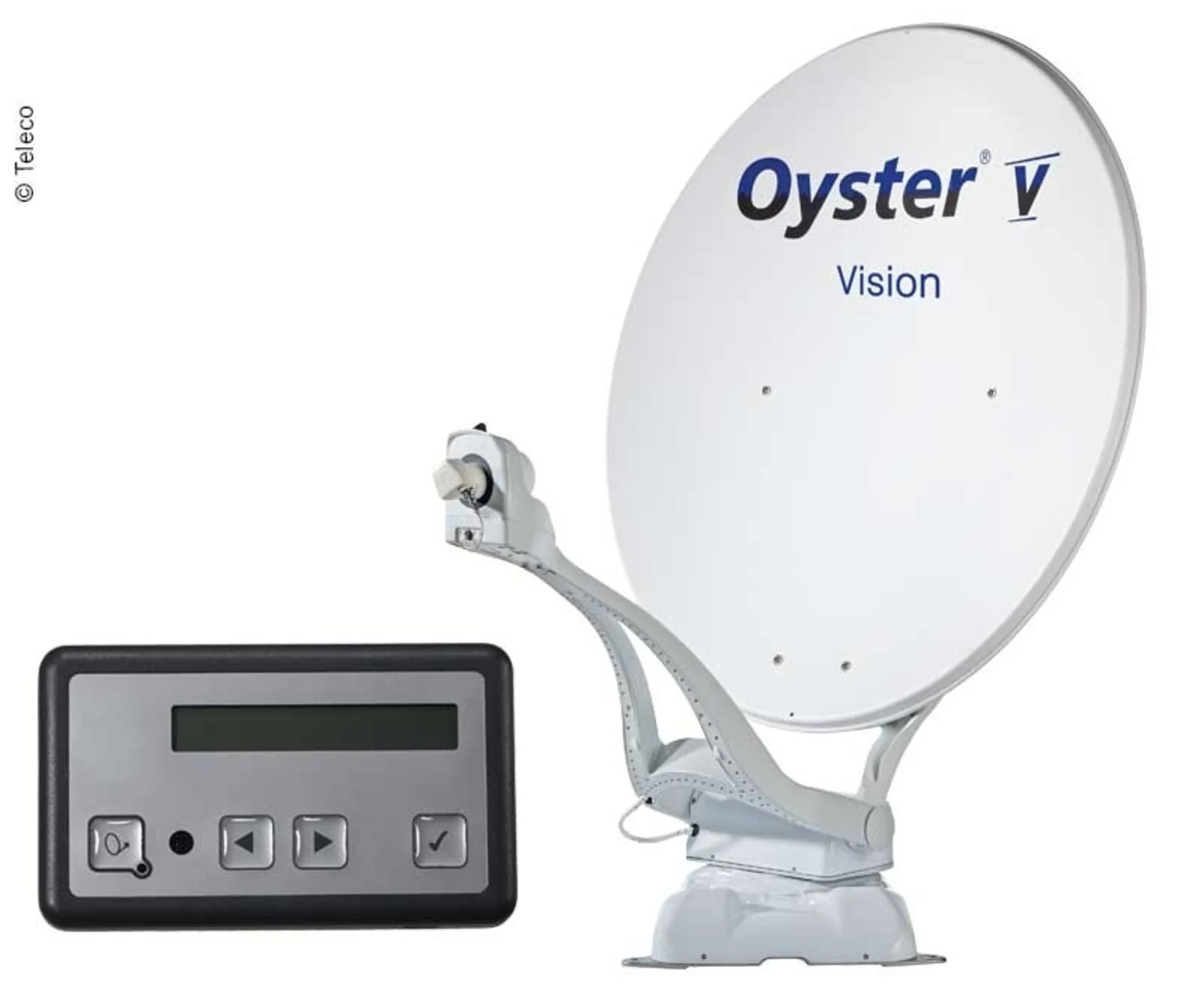 Antenne satellite numérique Oyster V Vision 85 TWIN