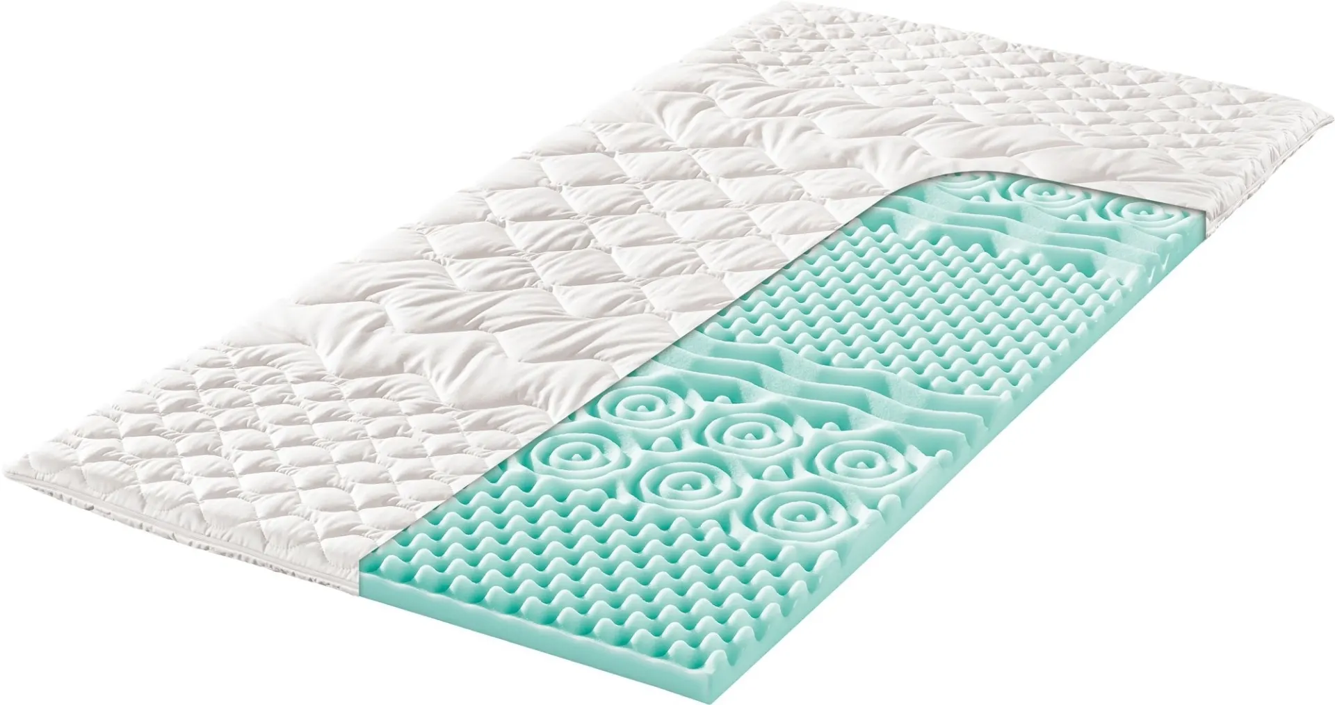 Berger surmatelas en mousse froide 7 zones 180x200