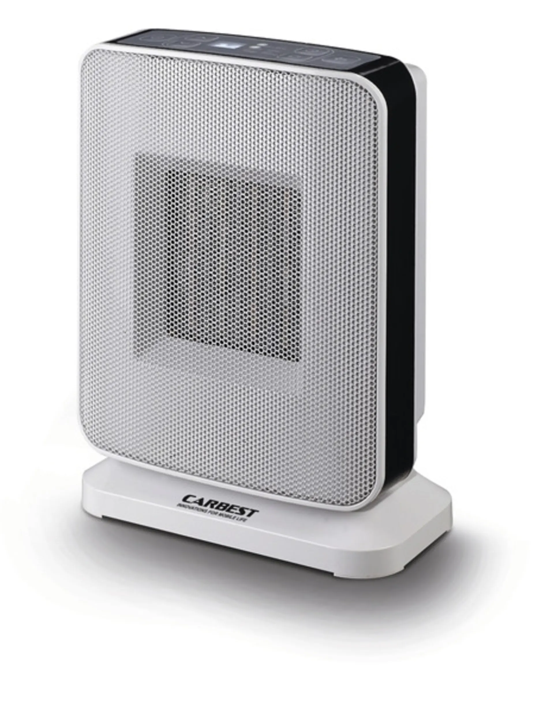Carbest Pietro Radiateur soufflant électrique avec minuterie et 2 niveaux de puissance