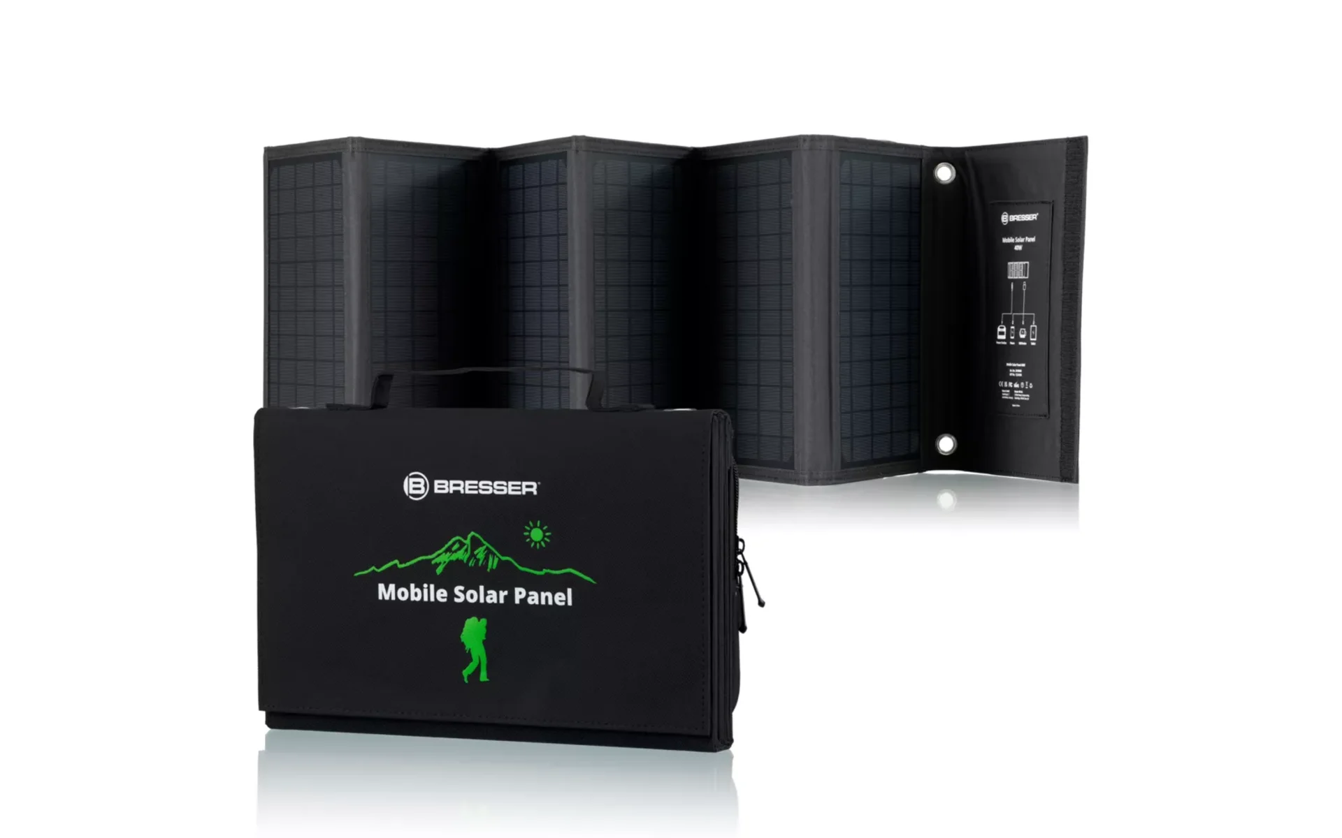 Bresser Mobile Solar Panel 40 Watt avec USB