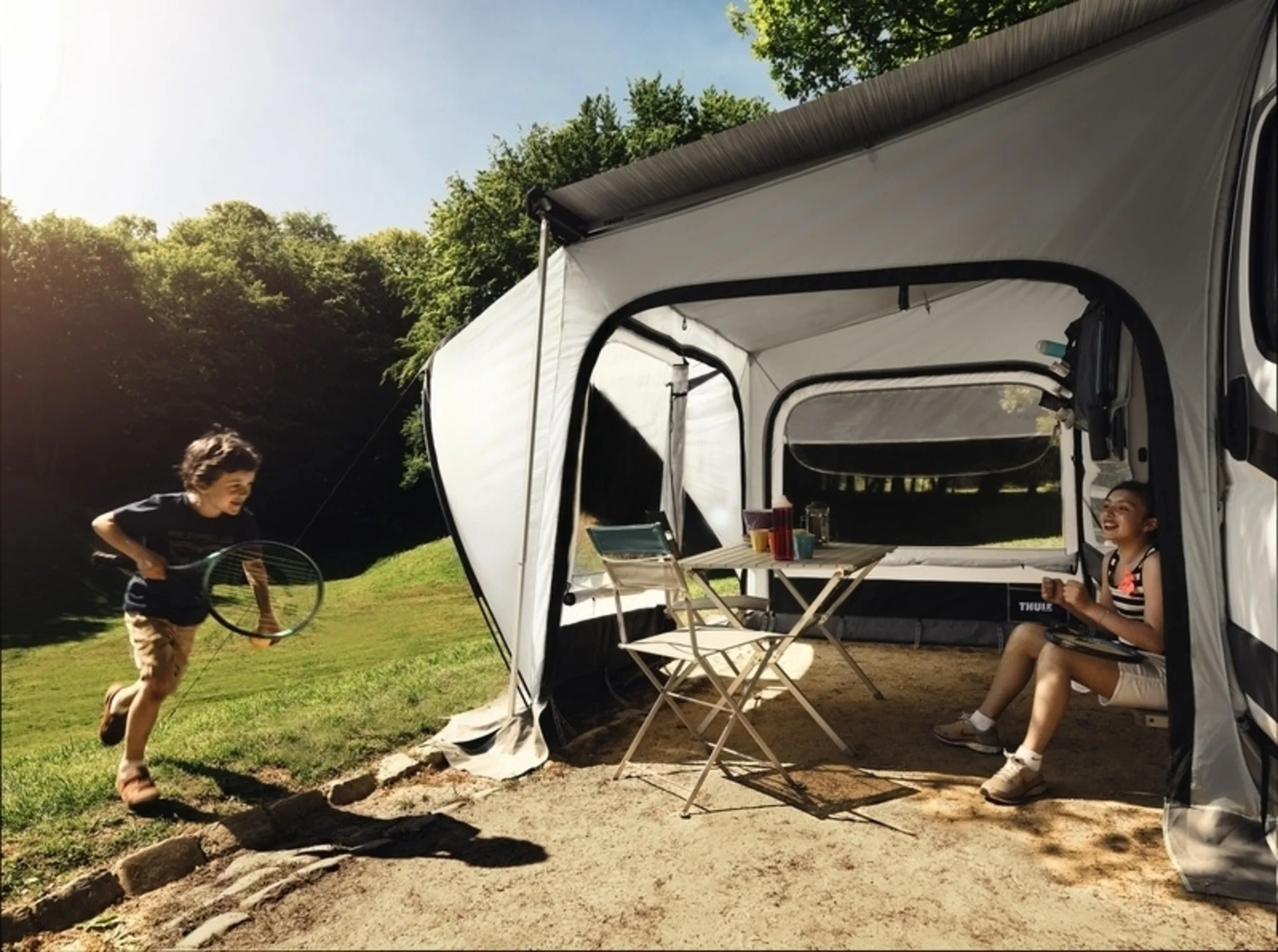 Tente de store Thule Quickfit pour Fiat Ducato H2, Ze