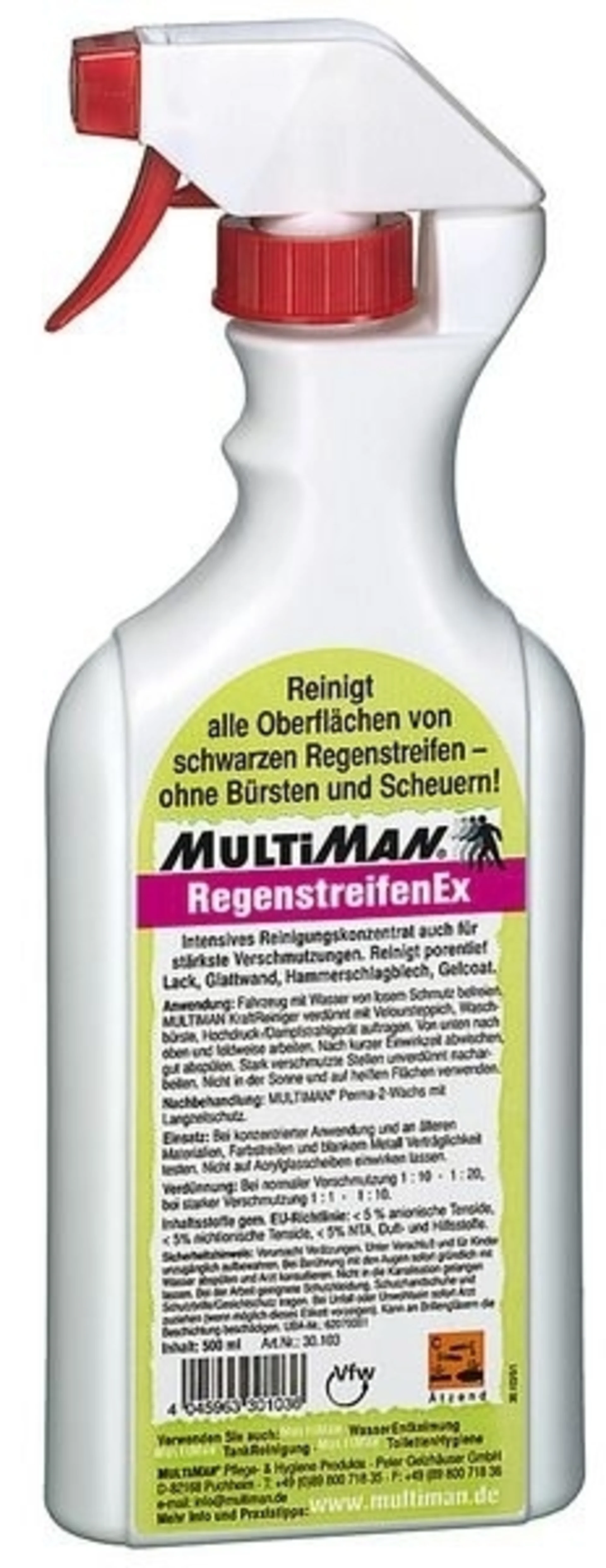 Nettoyant pour bandes de pluieEx 500ml