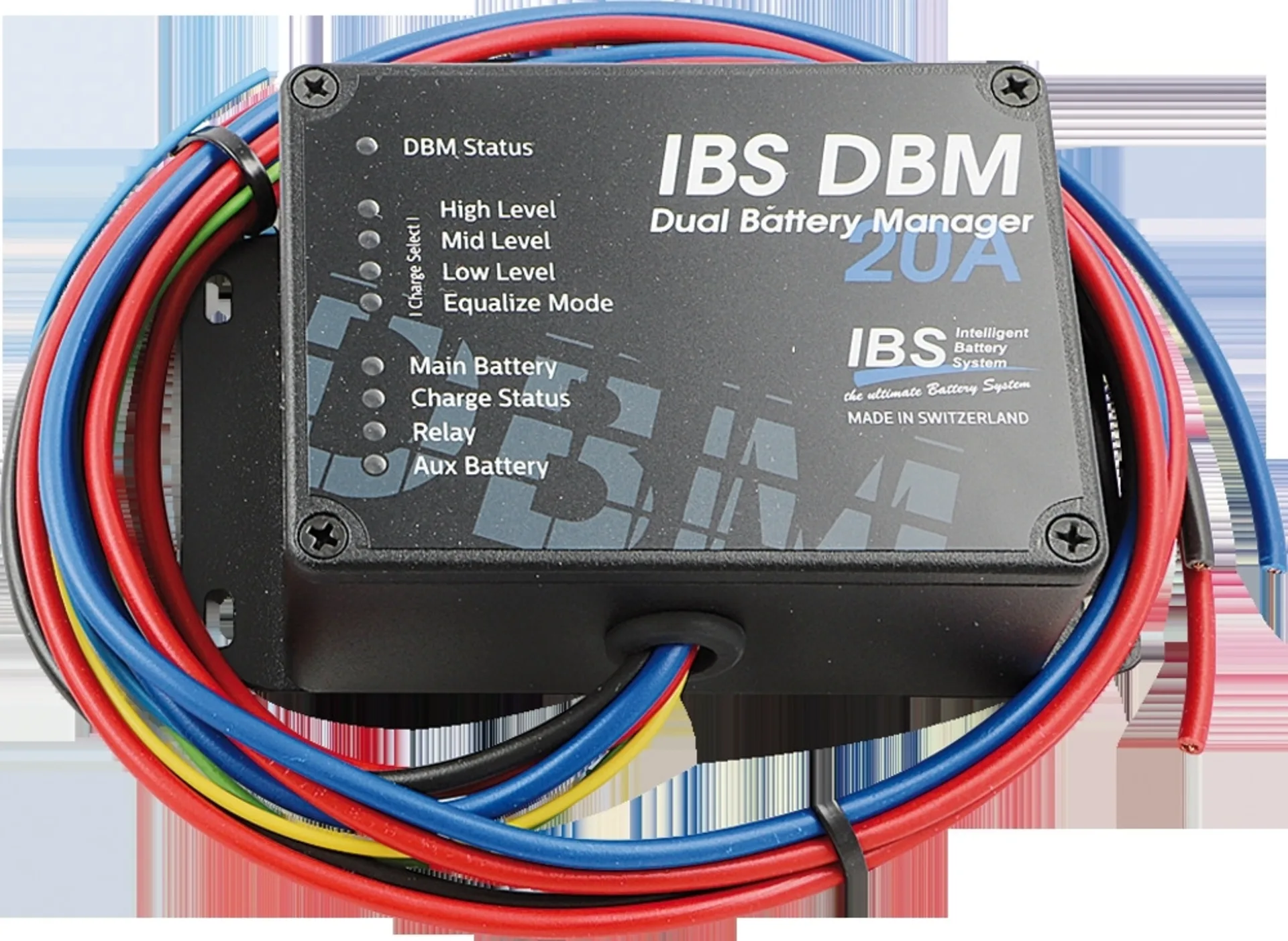 IBS Ladewandler-Booster 12 V 20 A 140 × 81× 46 mm, für 24 V -> 12 V oder 12 V -> 12 V