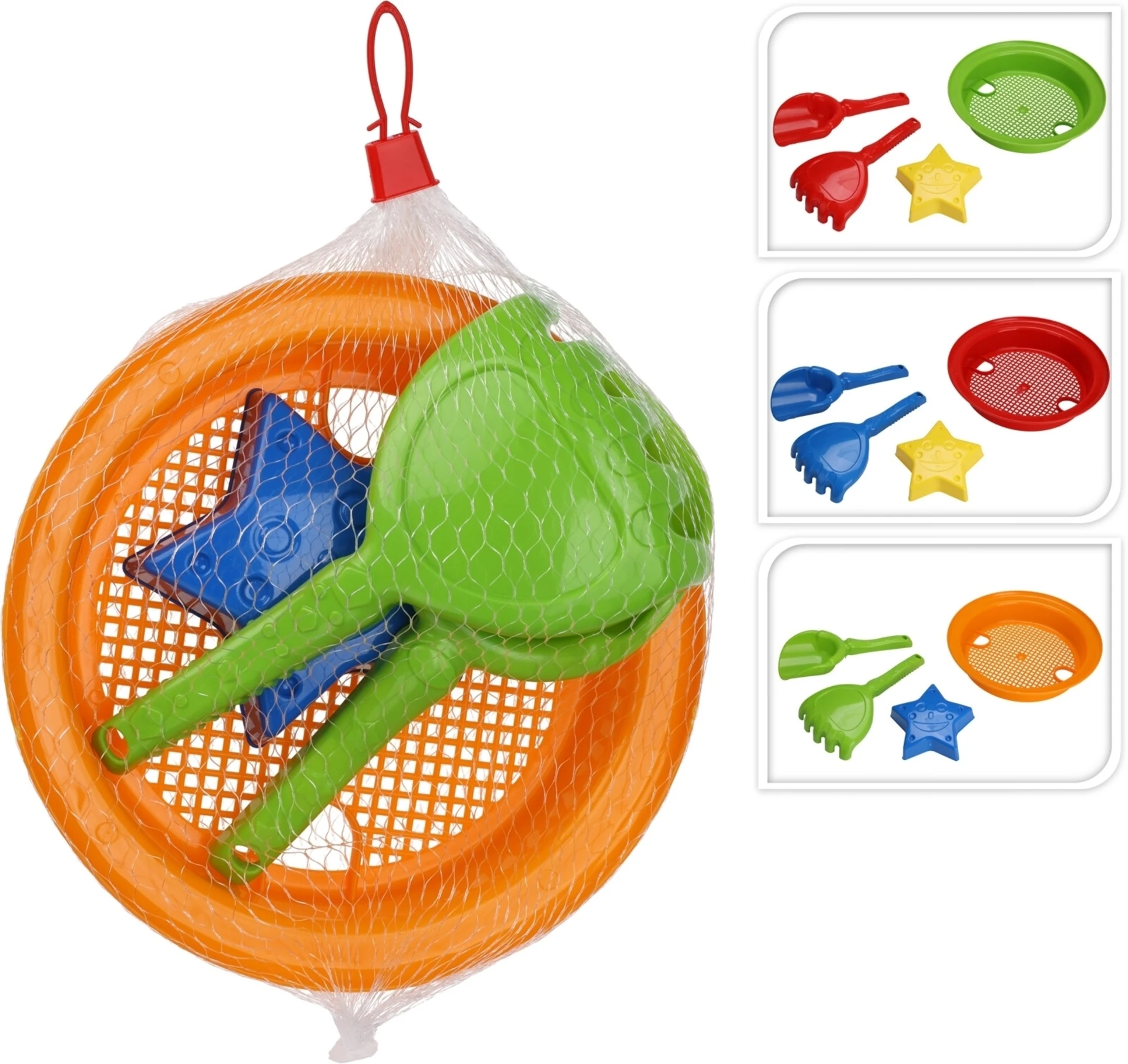 Set de jouets de plage 4 pièces