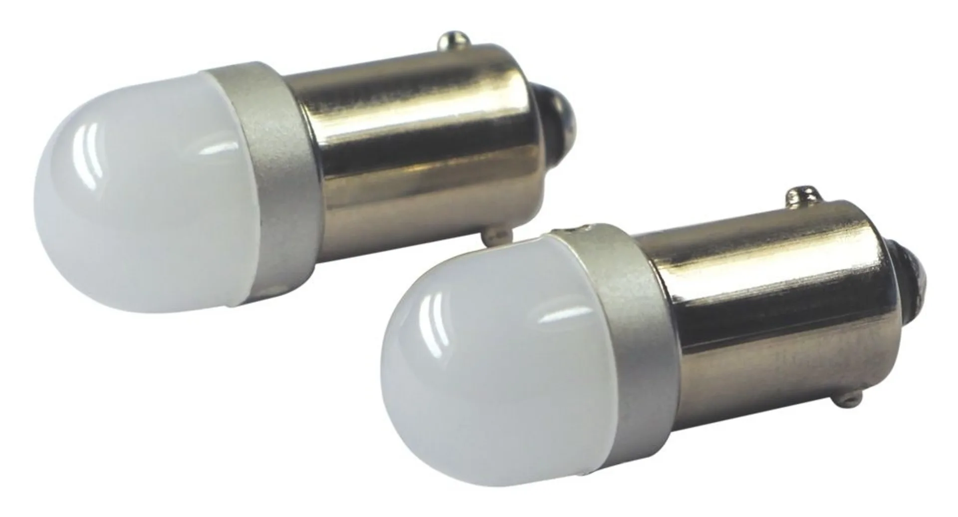 2x ampoules LED 360° 12V blanches