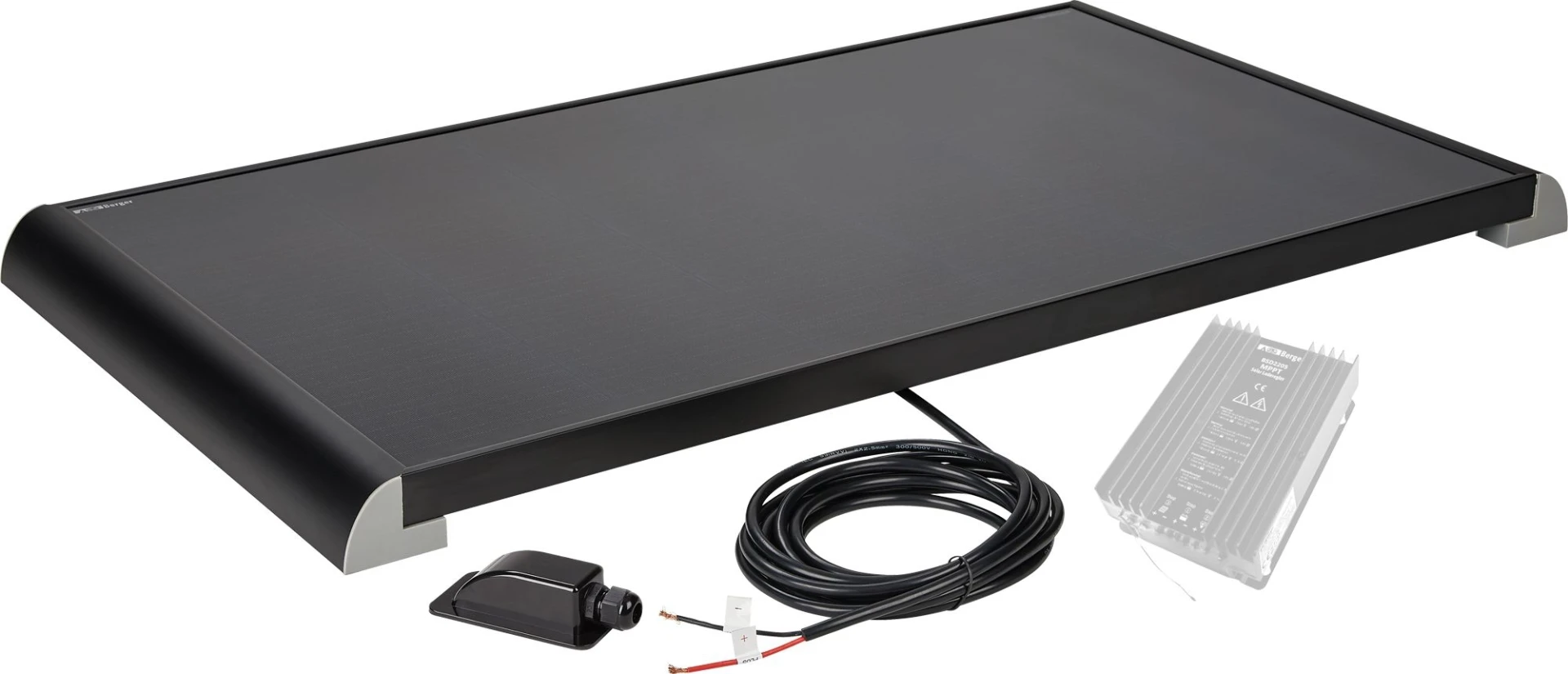 Berger Deluxe Solarpanel für Kastenwägen 18,7 V / 100 W