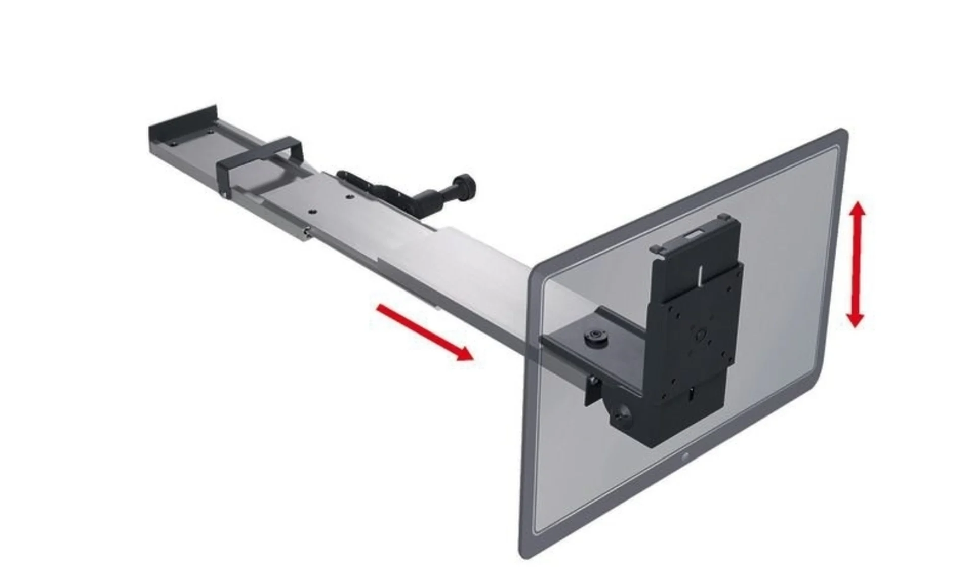 TV Linear-Auszug aus Aluminium SKY20C