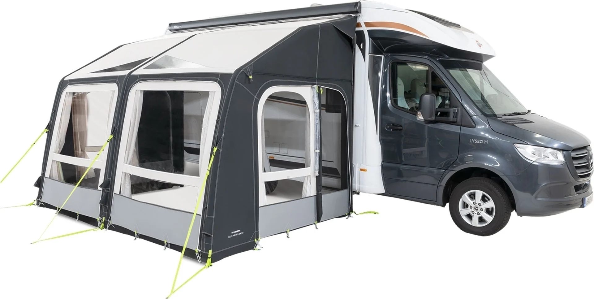 Dometic Rally AIR Pro 390 M Aufblasbares statisches Vorzelt Breite 3,9 m Anbauhöhe 265 - 295 cm
