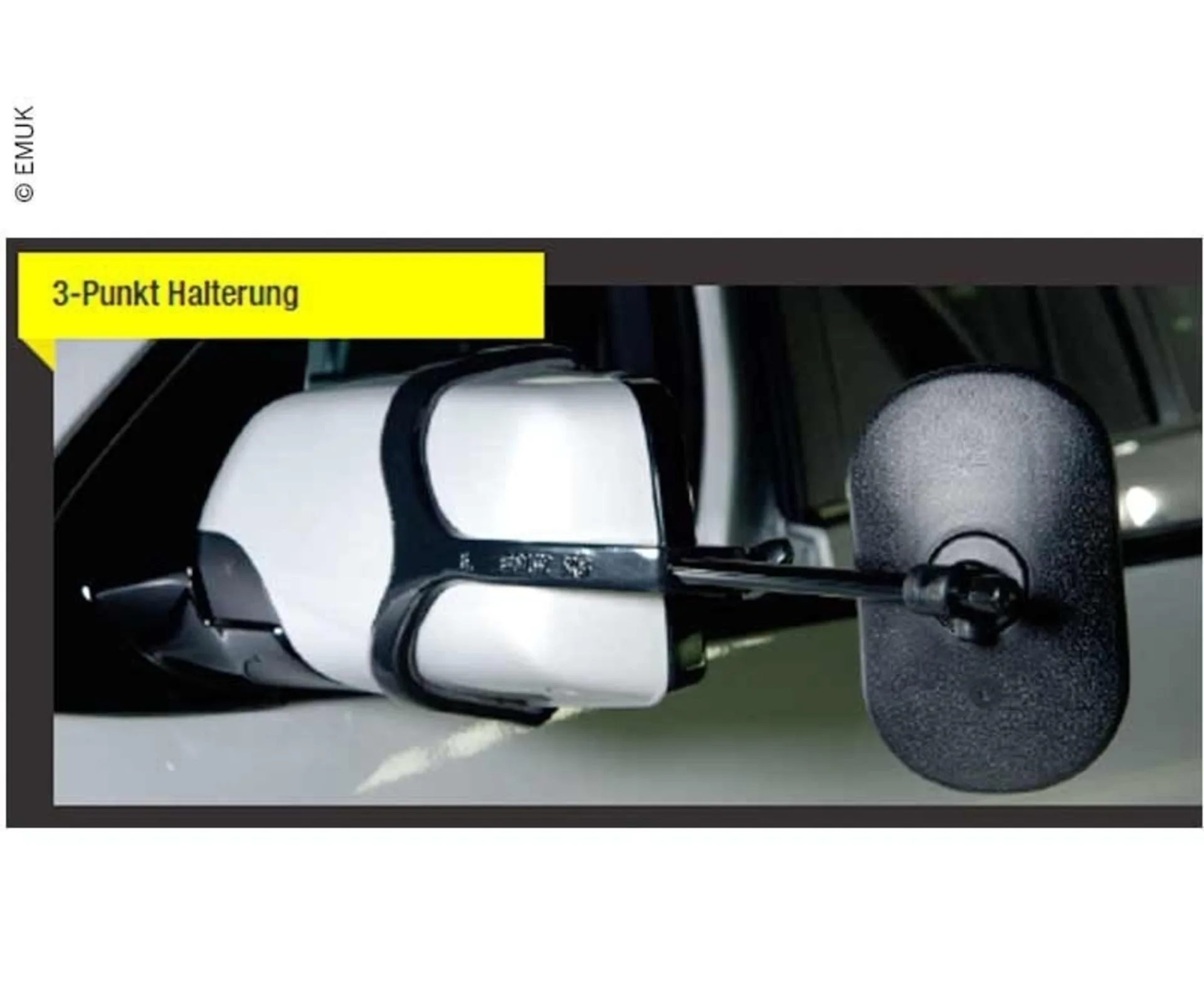EMUK miroir XL pour Mercedes Benz ML280 (2 pièces)