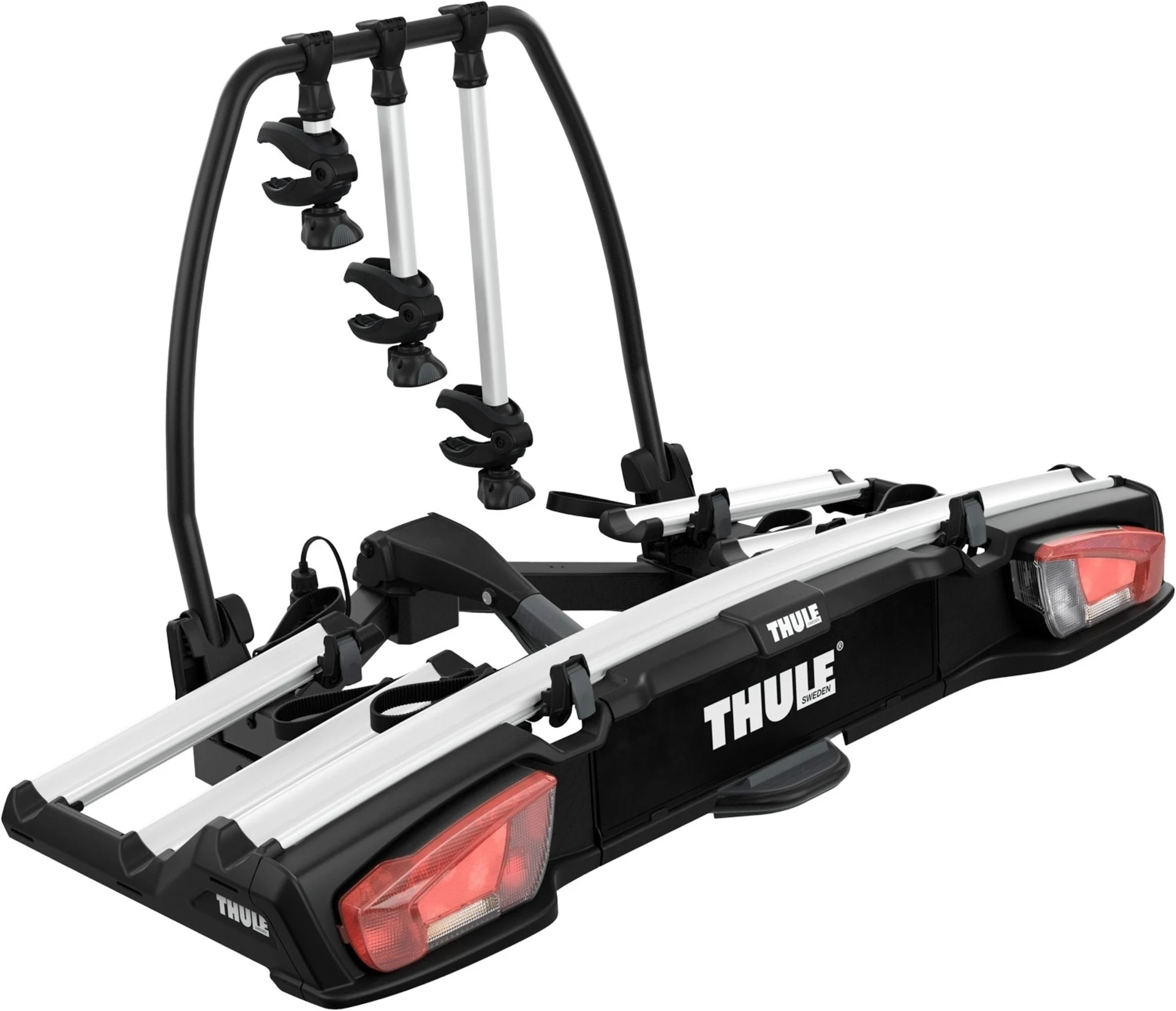 Thule VeloSpace XT3 Fahrradträger Anhängerkupplung 3 Räder Schwarz/Alu