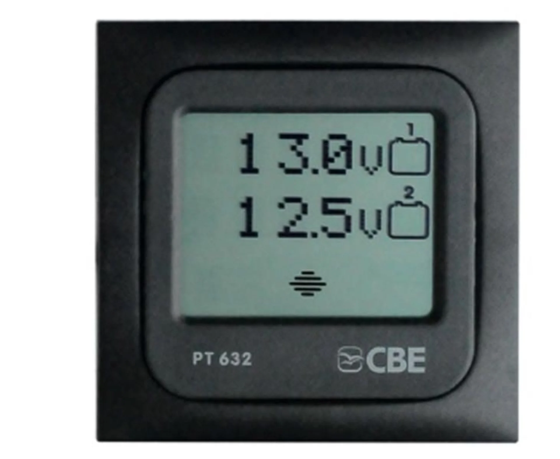 Solartestpanel CBE PT 632/G mit Touch-Anzeige für 12V Batterien