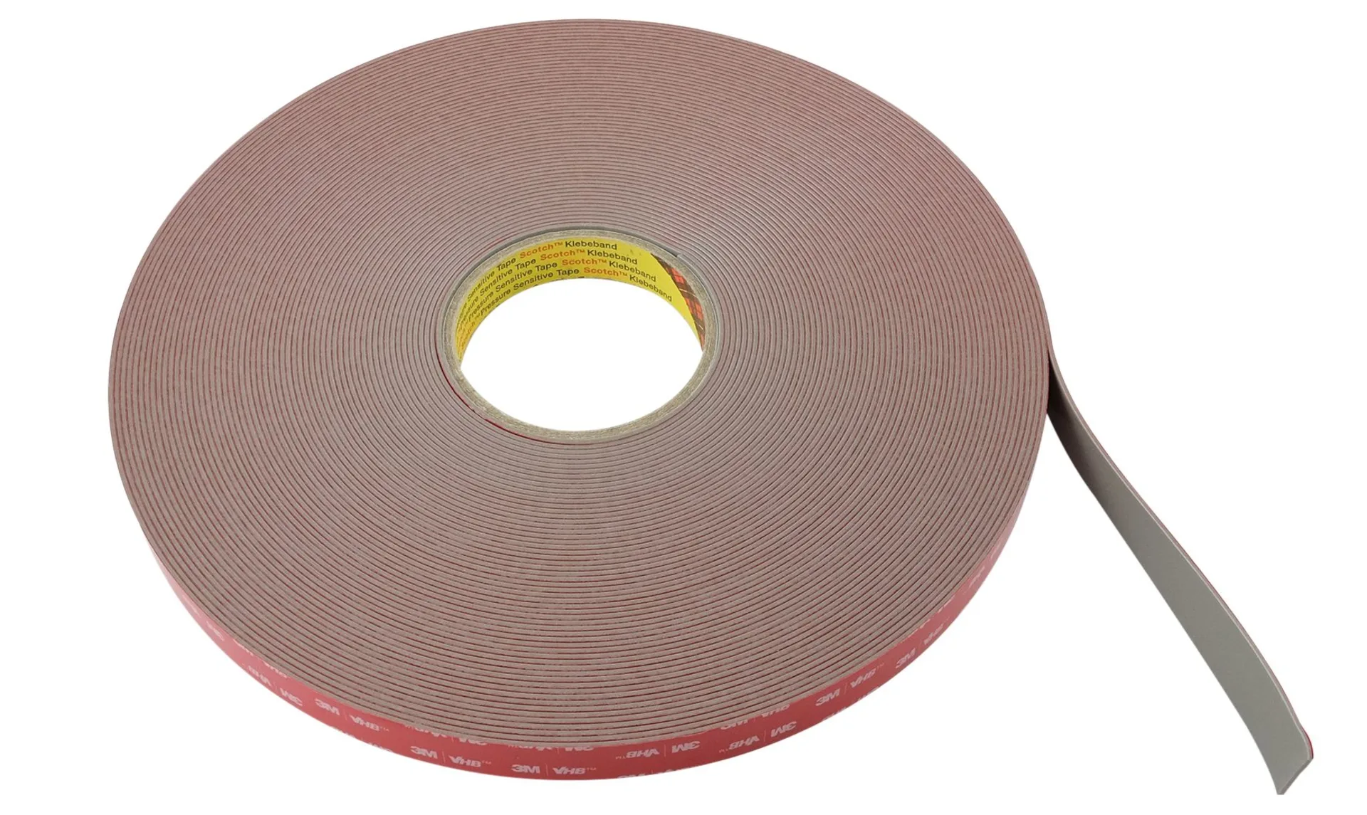 1 Rolle 3M VHB Klebeband GPH-160GF 19 mm x 33 m, grau - Solarmodul Klebeband