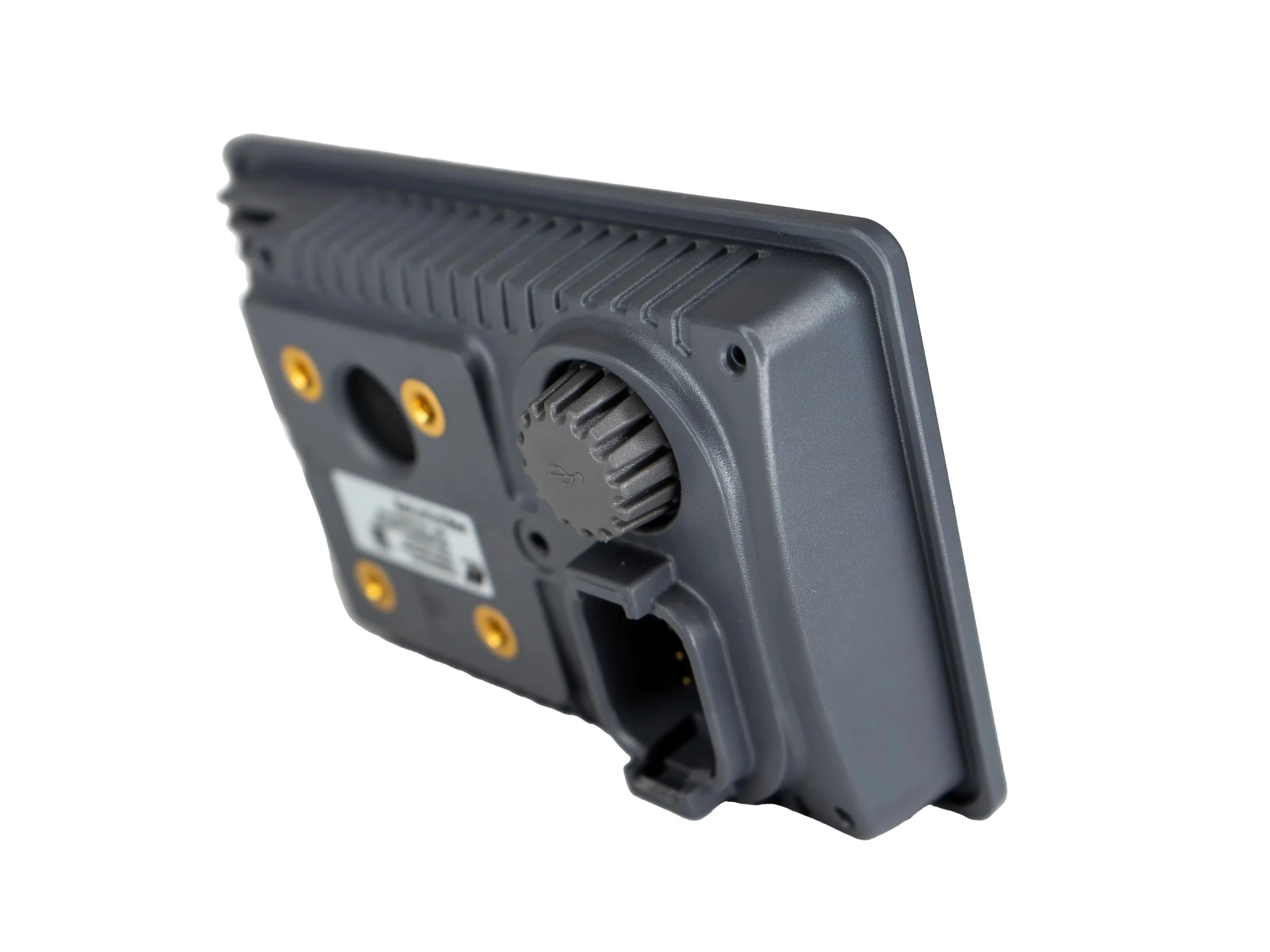 Écran TConn 4,3" CAN 12/24 V Écran avec 4 boutons et écran tactile IP67 / 144 × 89 × 35 mm 32 bits Écran TConn 4,3" CAN 12/24 V Écran avec 4 boutons et écran tactile IP67 / 144 × 89 × 35 mm 32 bits