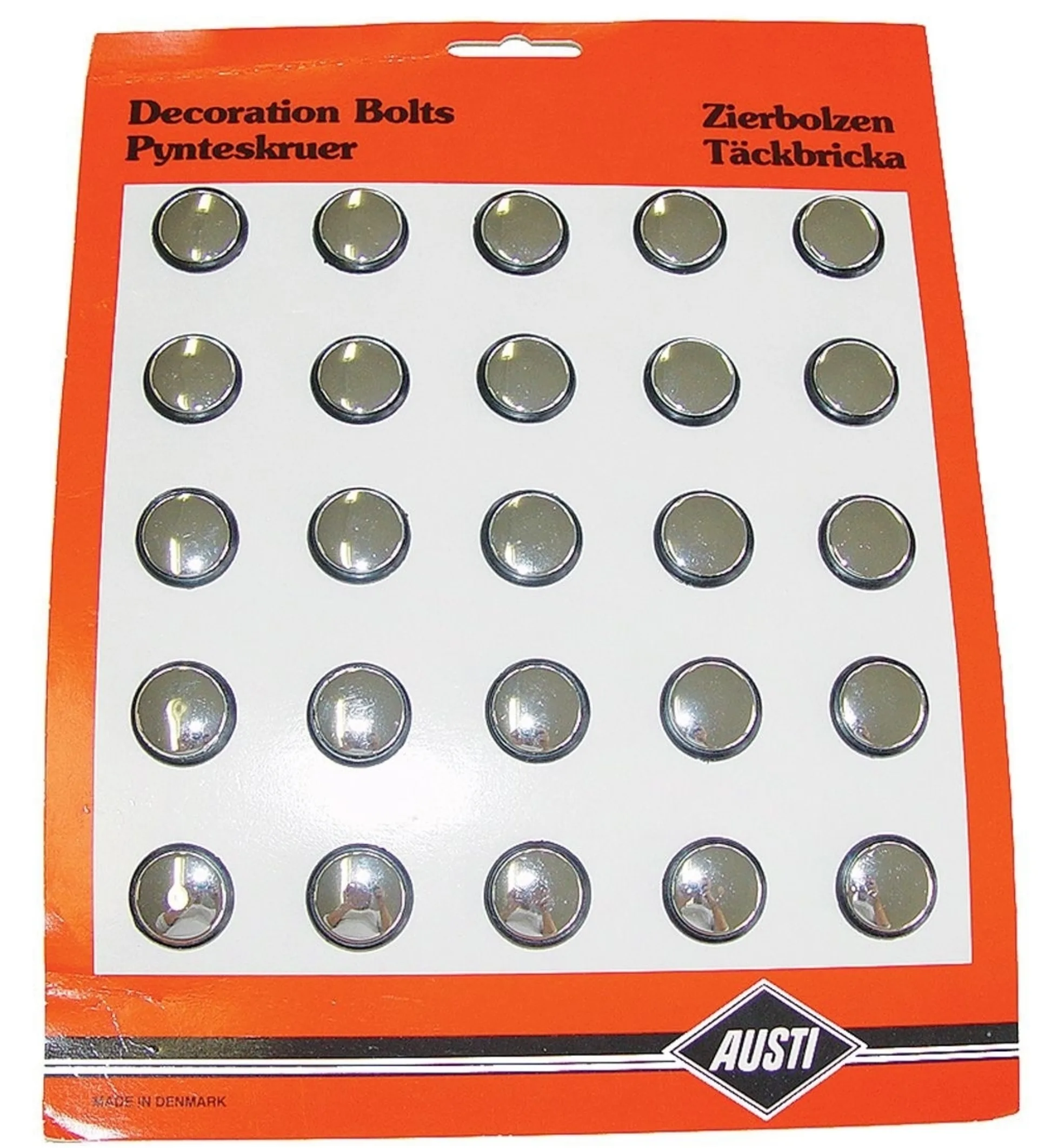 Abdeckschrauben verchr. 18mm