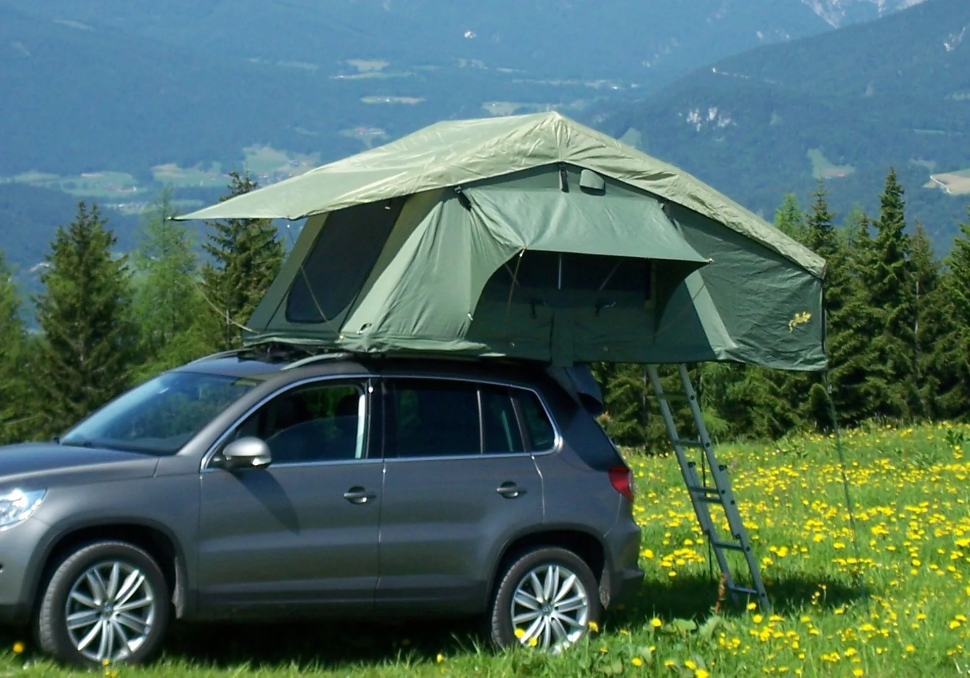 Gordigear Dachzelt Tanami Plus grün 140 cm Breite