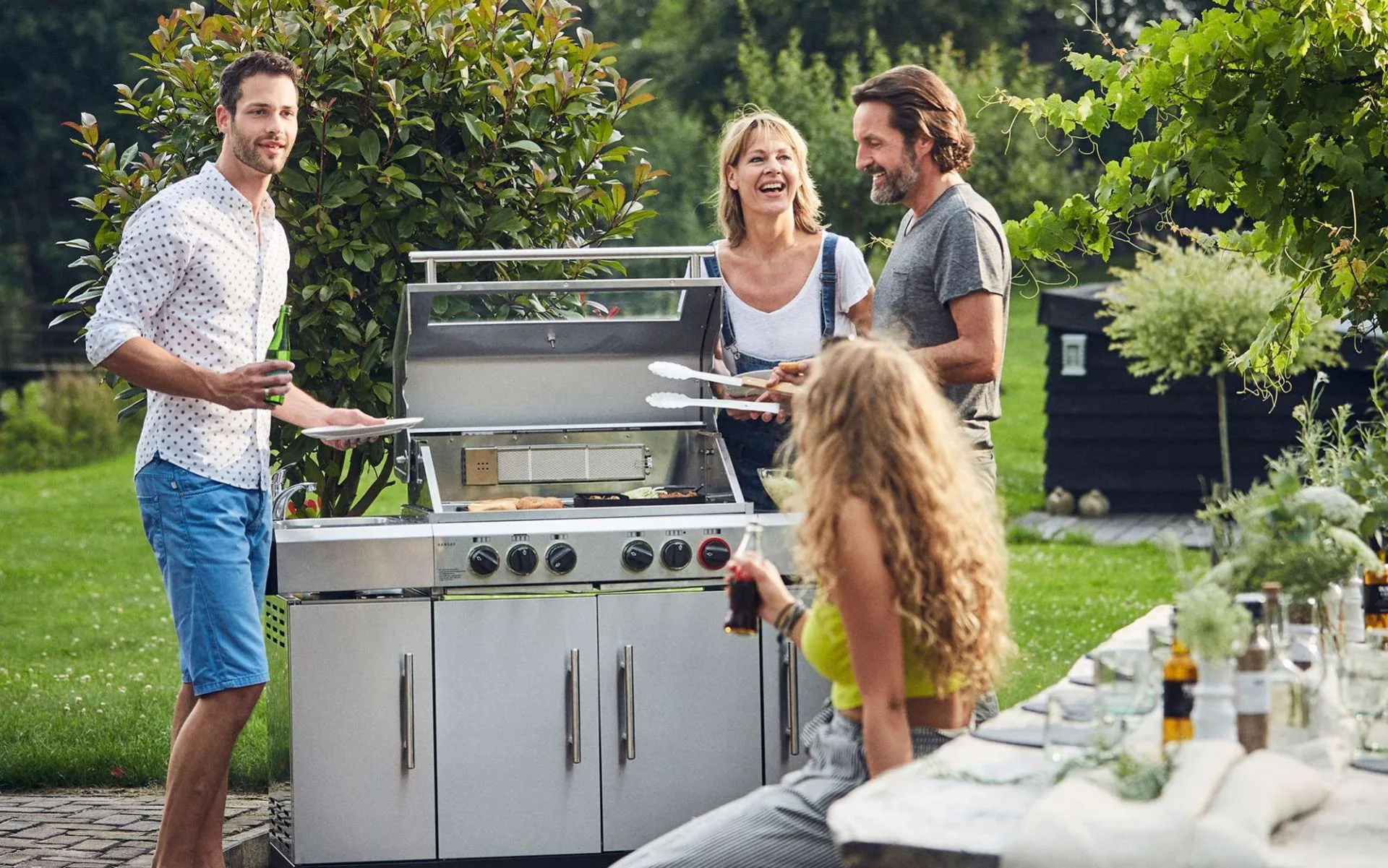 Enders Kansas Pro 4 SIK Profi Turbo Gasgrill 50 mbar