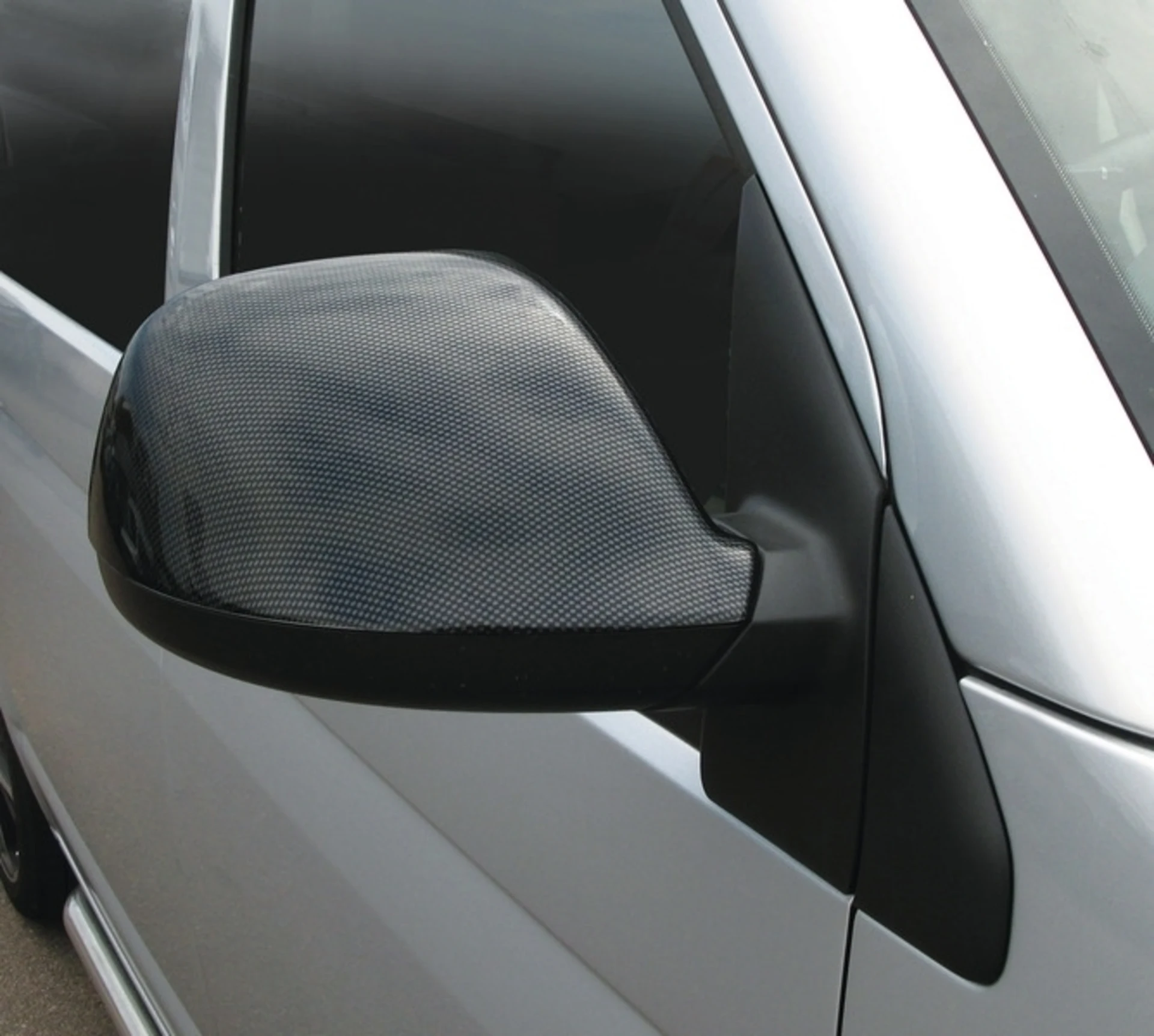 Rabat de rétroviseur en look carbone pour Renault Trafic