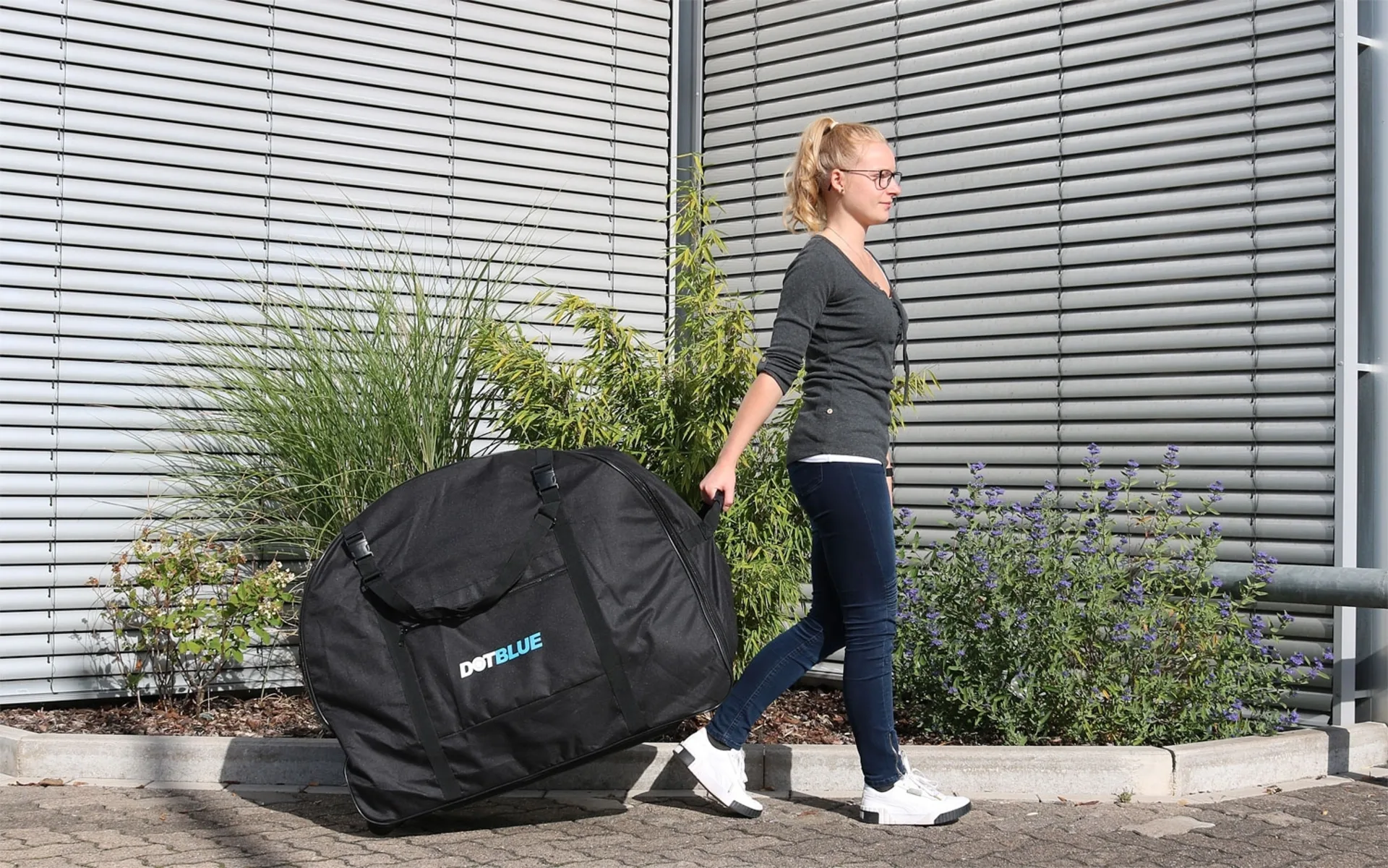 Blaupunkt Fahrrad Transporttasche Rollbag RT20 16”-20”