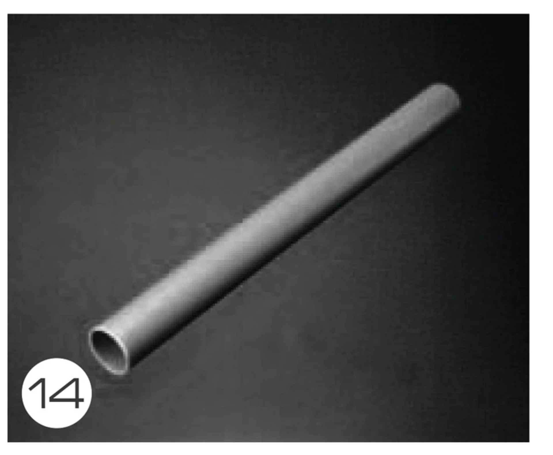 Système de tuyaux d'évacuation de 28 mm de diamètre et 100 cm de long