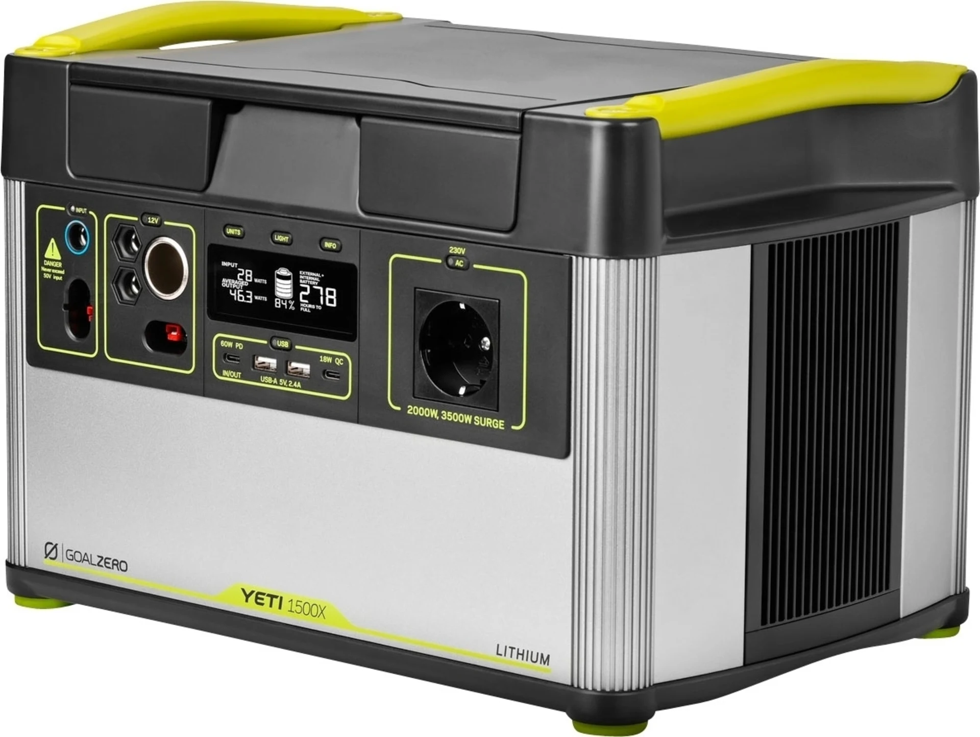 Station d'alimentation Goalzero ASE Yeti 1500 X Li-Ion, 1516 Wh Station d'alimentation Goalzero ASE Yeti 1500 X Li-Ion, 1516 Wh