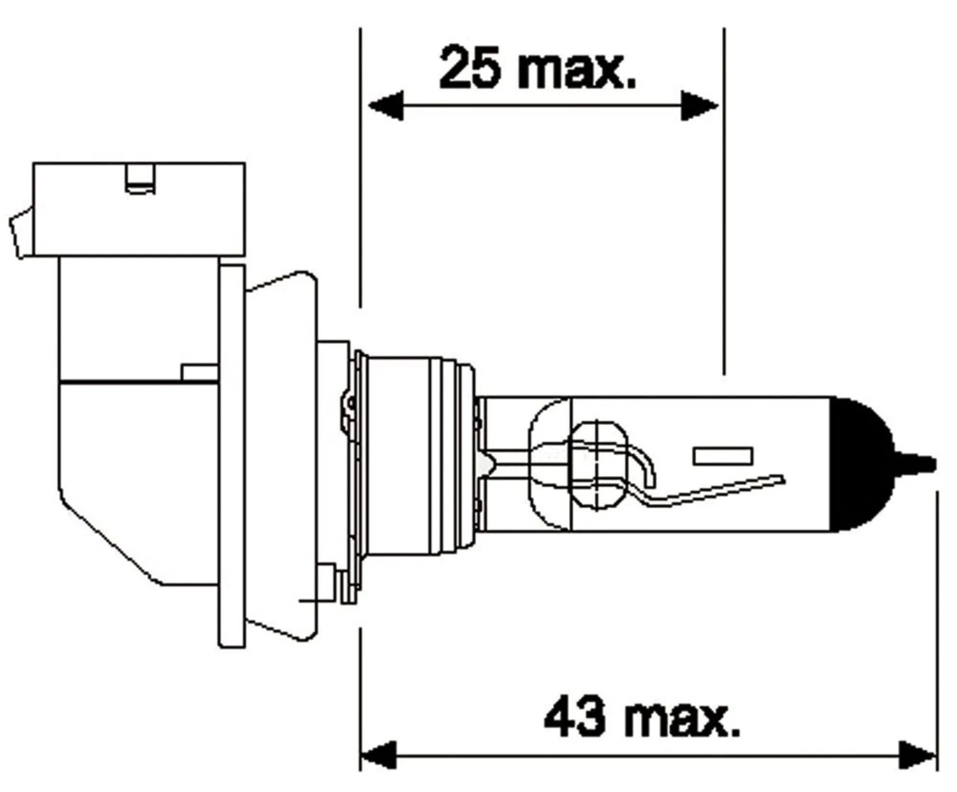 Jahn Glühlampe H11 12V 55W H11 12V 55W PGJ19-2