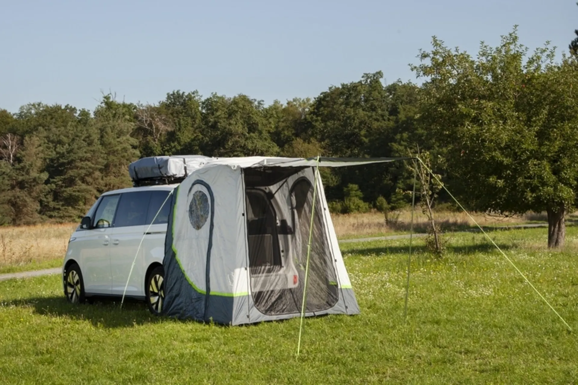 Tente arrière VW T5/T6 avec équipement premium et plancher cousu