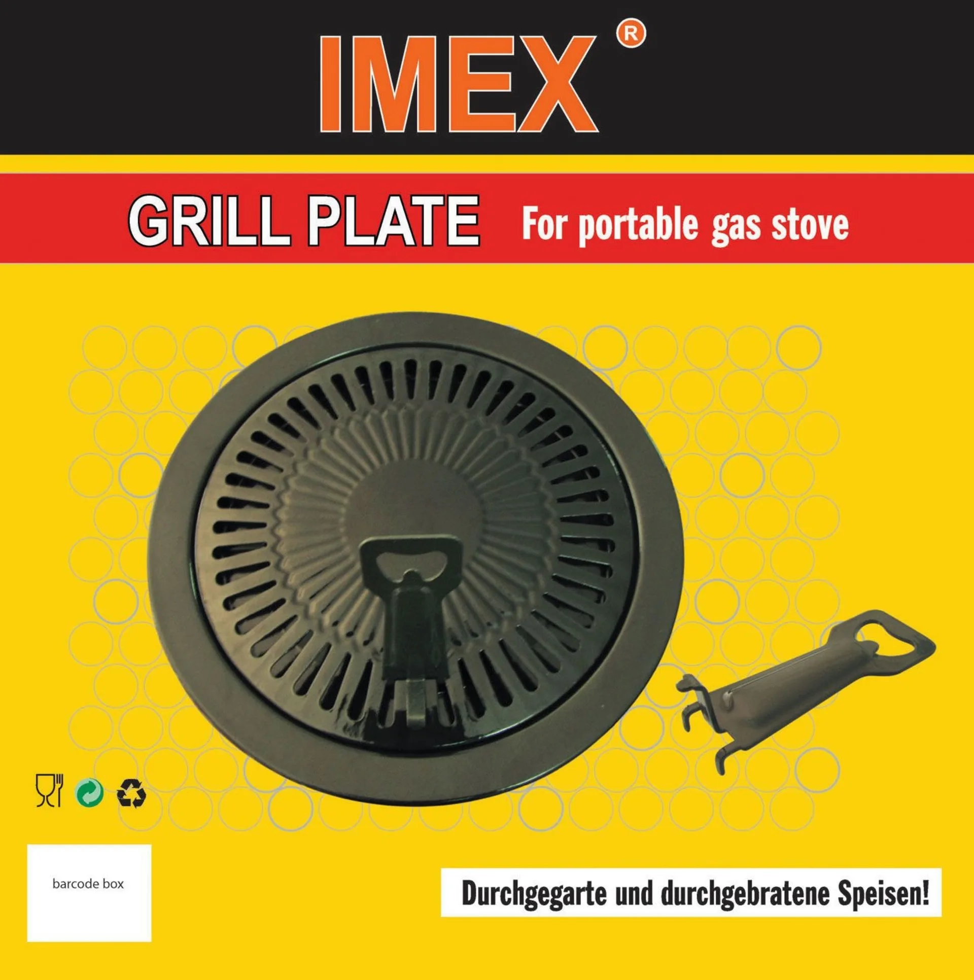 Plaque de cuisson Imex pour réchaud de table