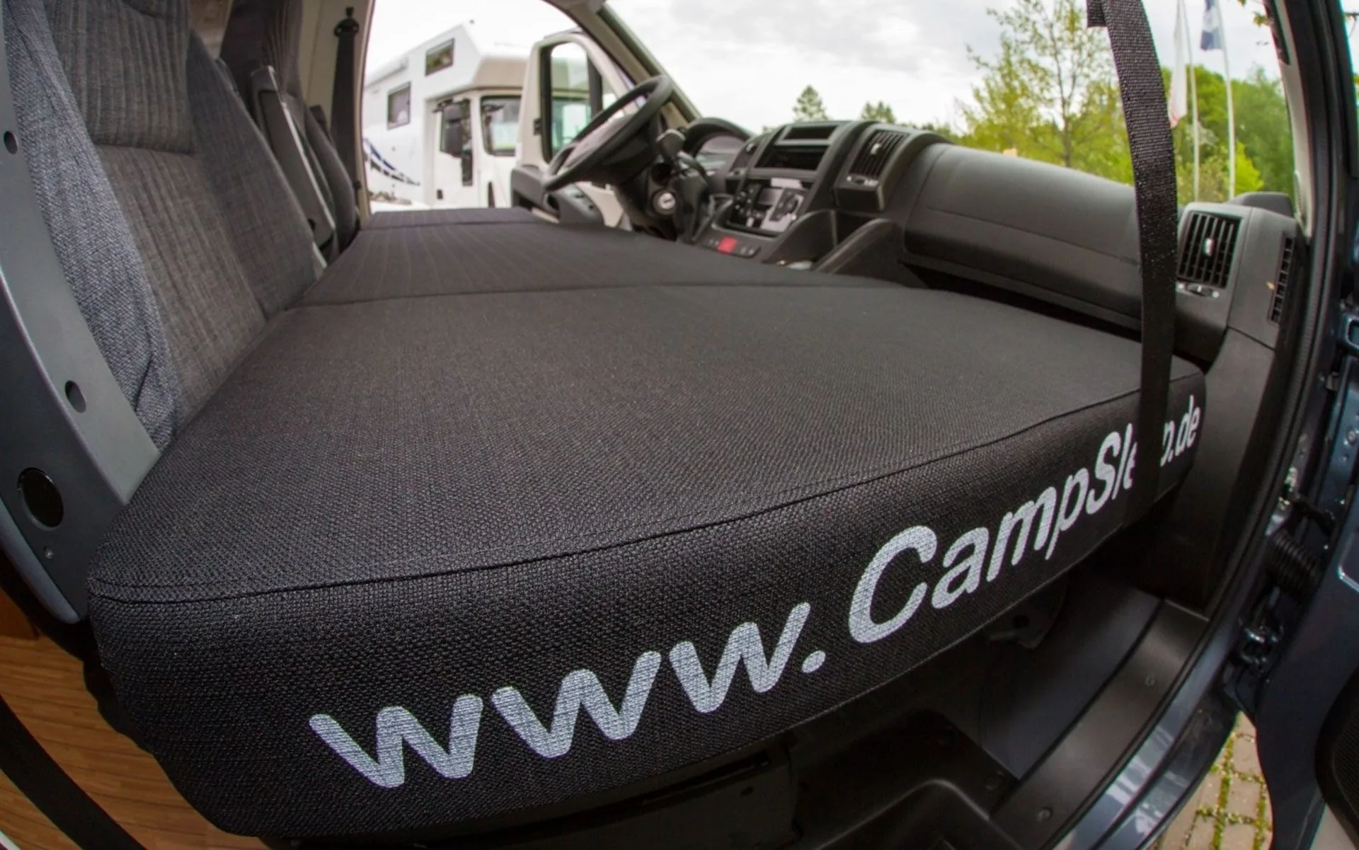 CampSleep Small Matratze für Fahrerkabine 2-Sitzer