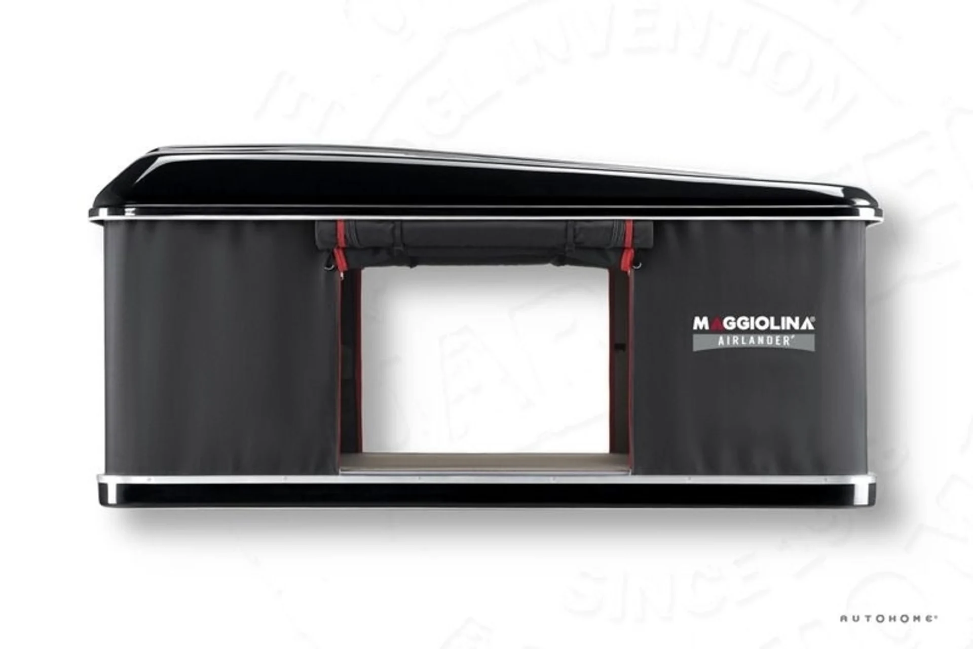 AUTOHOME Tente de toit rigide MAGGIOLINA Airlander Plus - MEDIUM - Black Storm