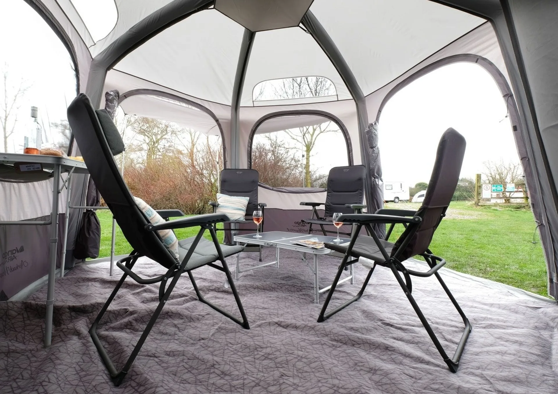 Vango Airhub Hexaway II Tall auvent de bus gonflable