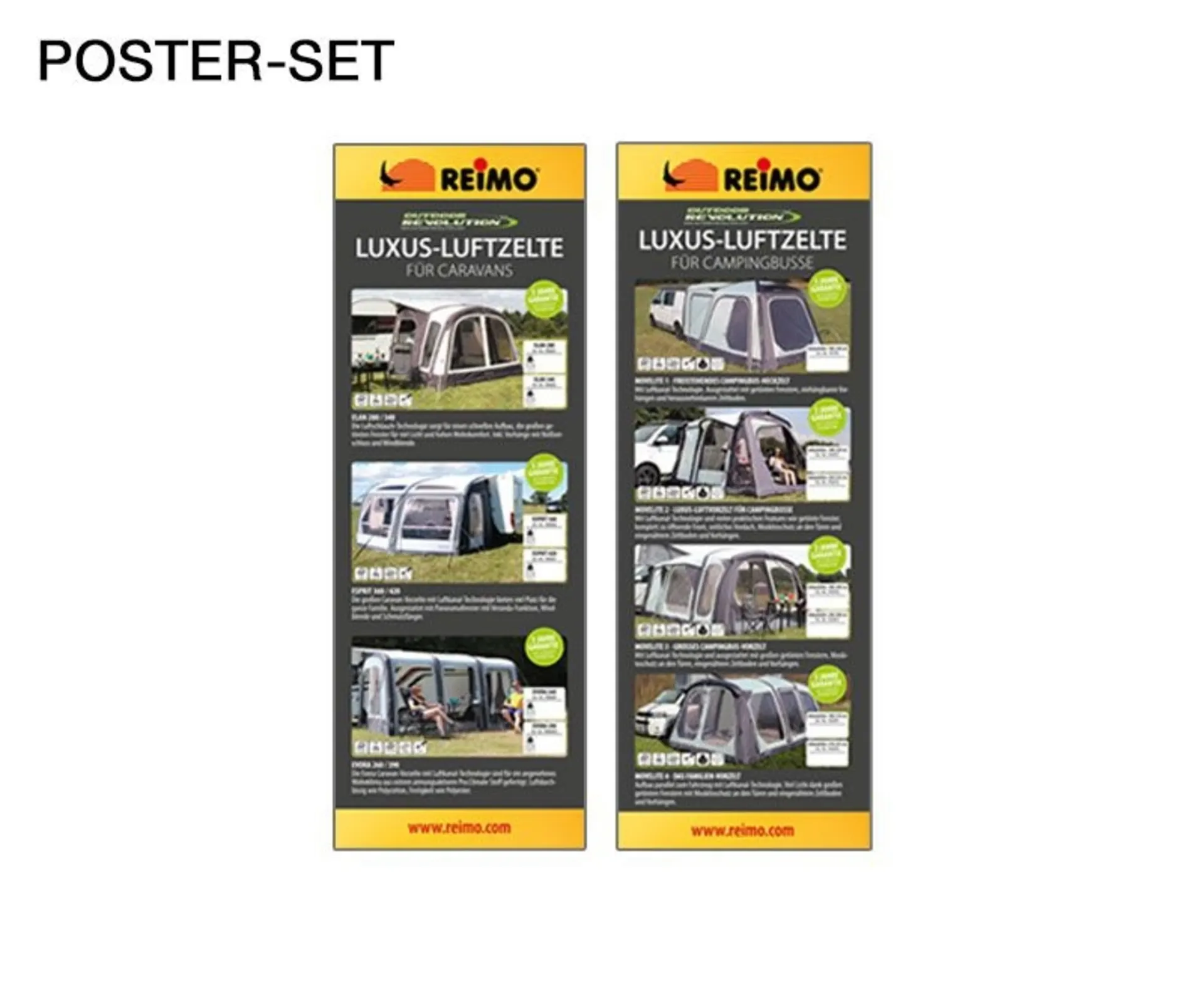 Poster Set Deutsch (13 Poster, Masse 420x1189mm)