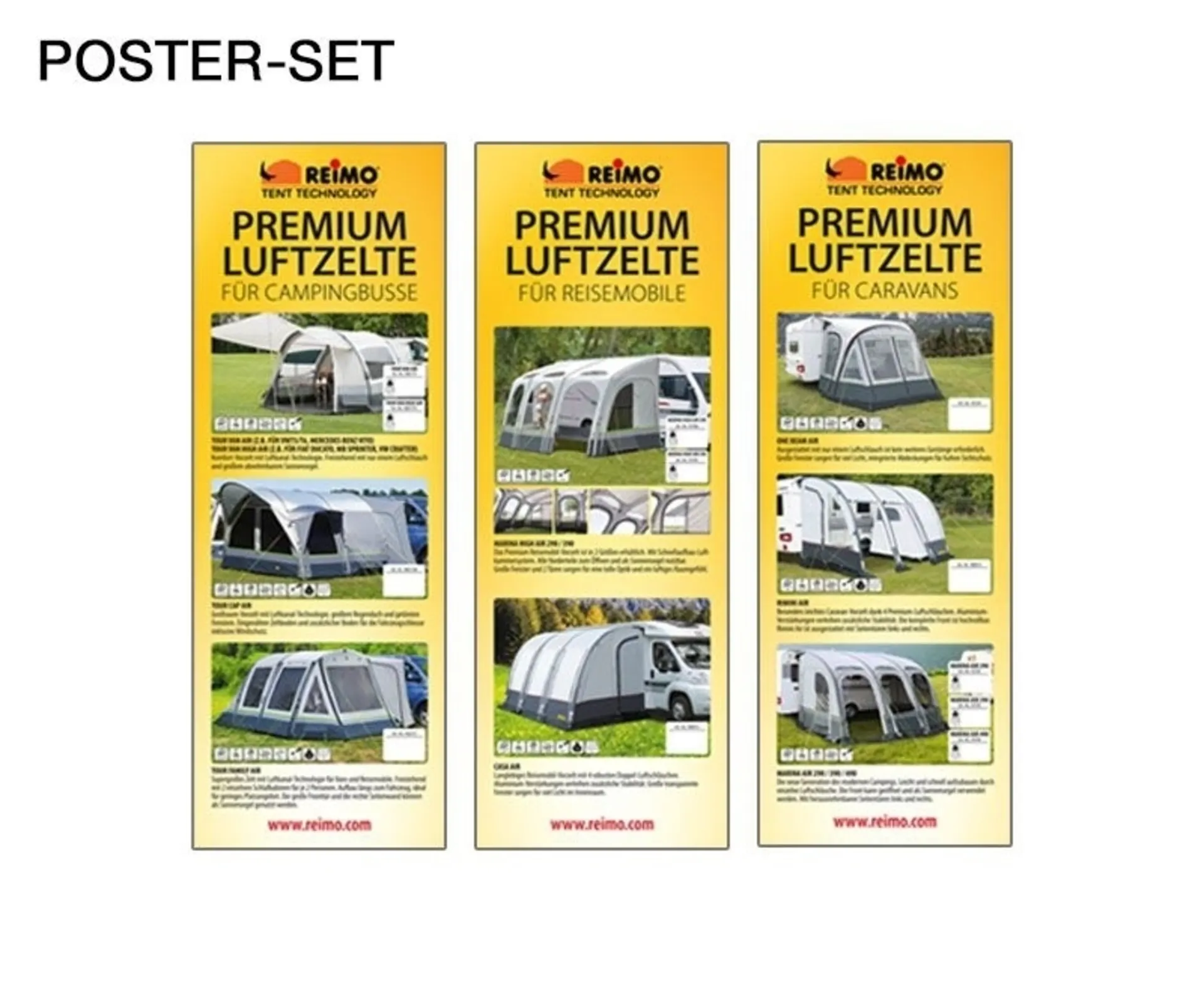 Poster Set Deutsch (13 Poster, Masse 420x1189mm)