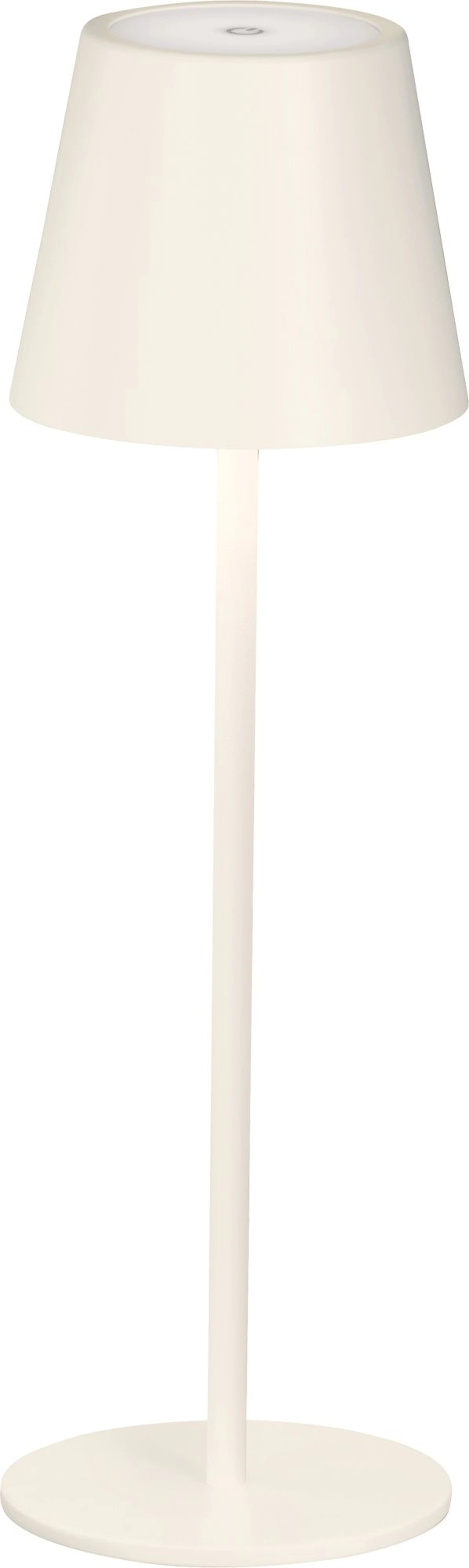 Lampe de table rechargeable Easy Viletto, beige sable