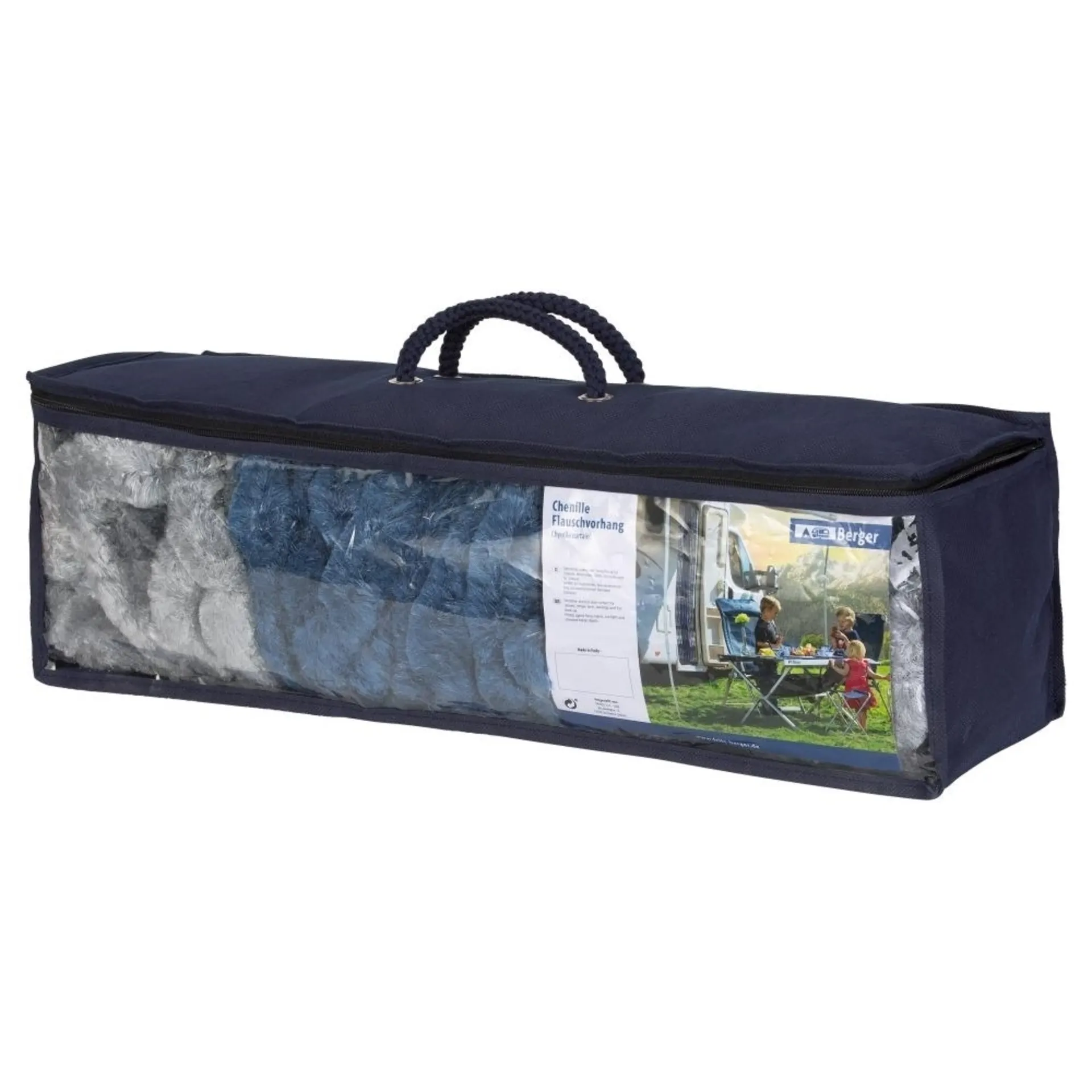 Berger Rideau de duvet chenille