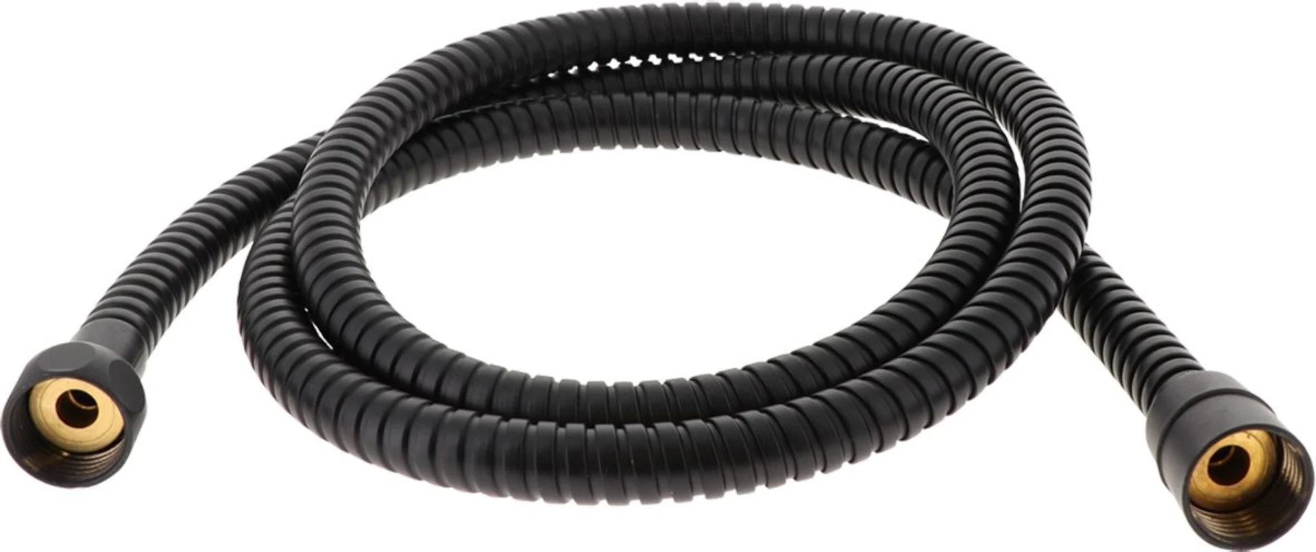 Comet Gliederschlauch mattschwarz 1,5 m