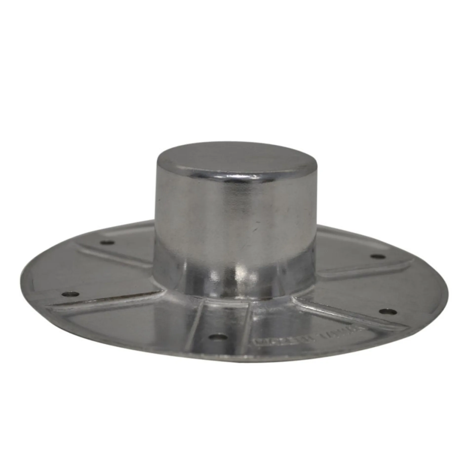 Support d'encastrement pour pied de table individuel pour caravane ou camping-car