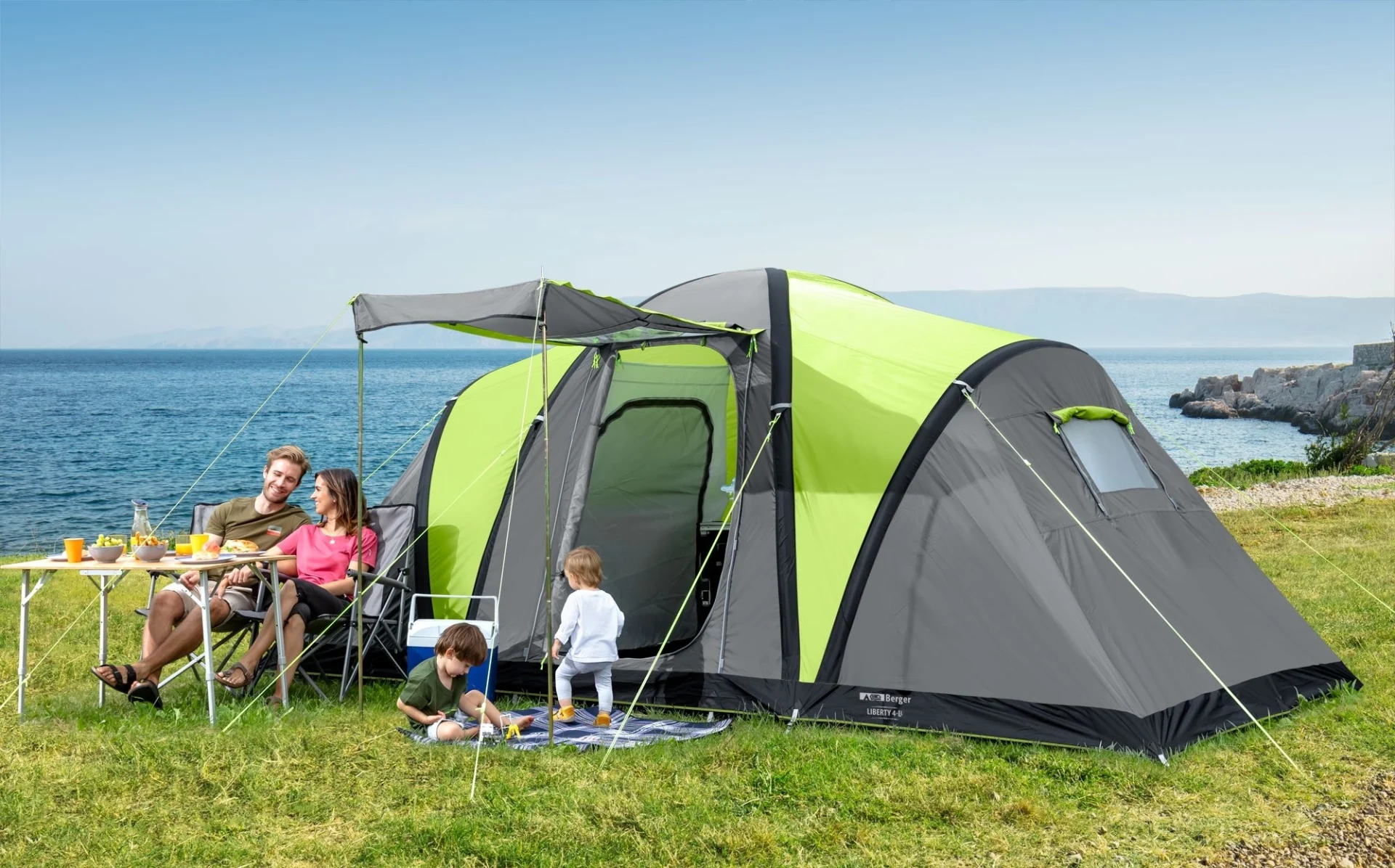 Tente Berger Liberty 4 Air Tente familiale