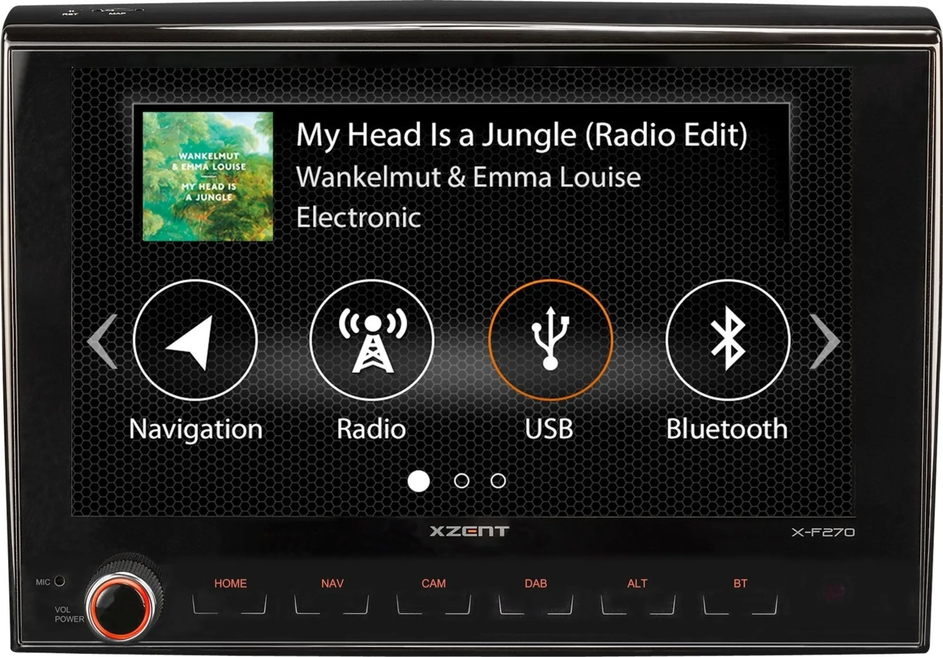 Xzent X-F270 2-DIN Moniceiver für Fiat Ducato Xzent X-F270 2-DIN Moniceiver für Fiat Ducato