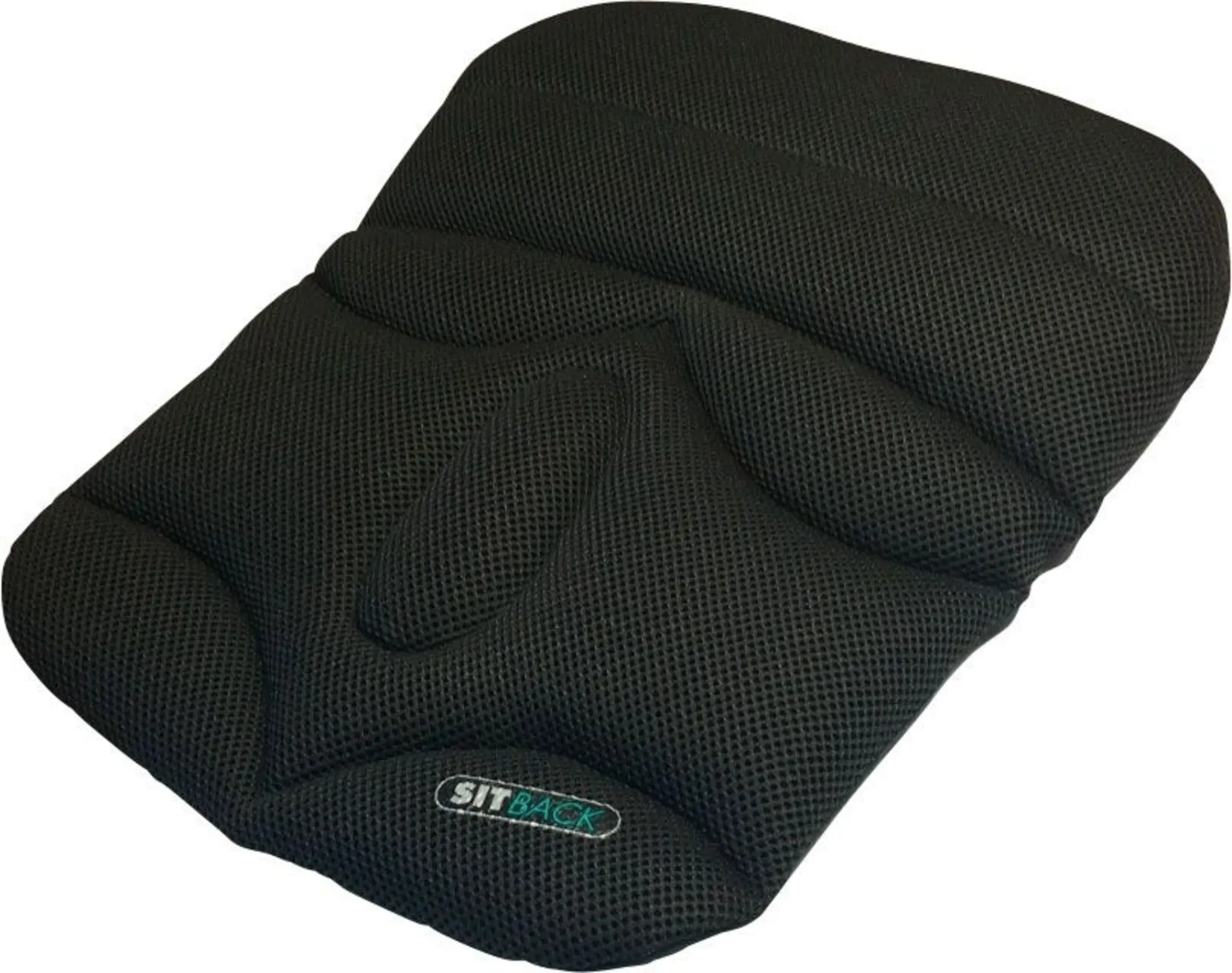 Sitback Basic small Fahrzeug Sitzkissen 31,5 x 42 cm 3D Black