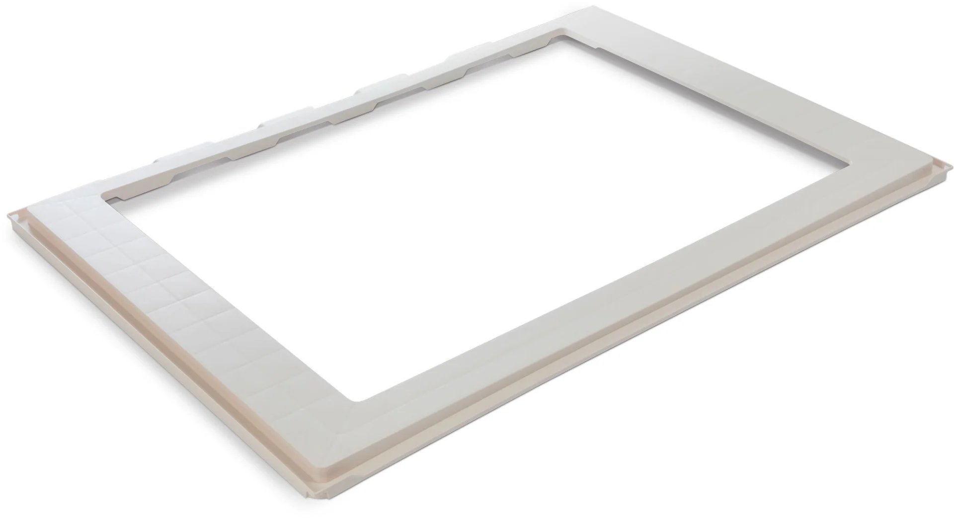 MPK Adapterrahmen für Dachhauben Ducato, Boxer, Jumper weiß 70 x 50 cm Fronteinbau