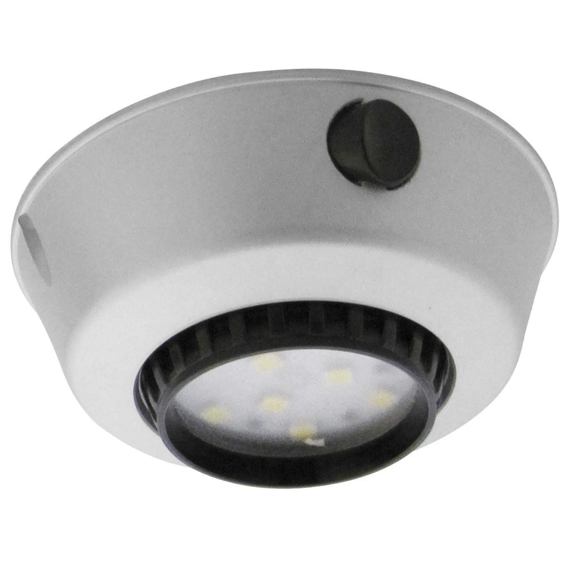Frilight Aufbauspot Comet mattsilber
