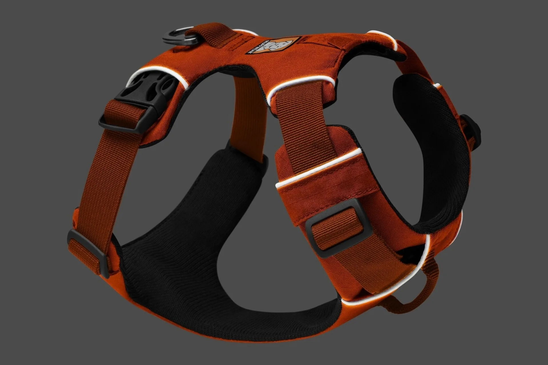 Ruffwear Front Range gepolstertes Hundegeschirr Campfire Orange S